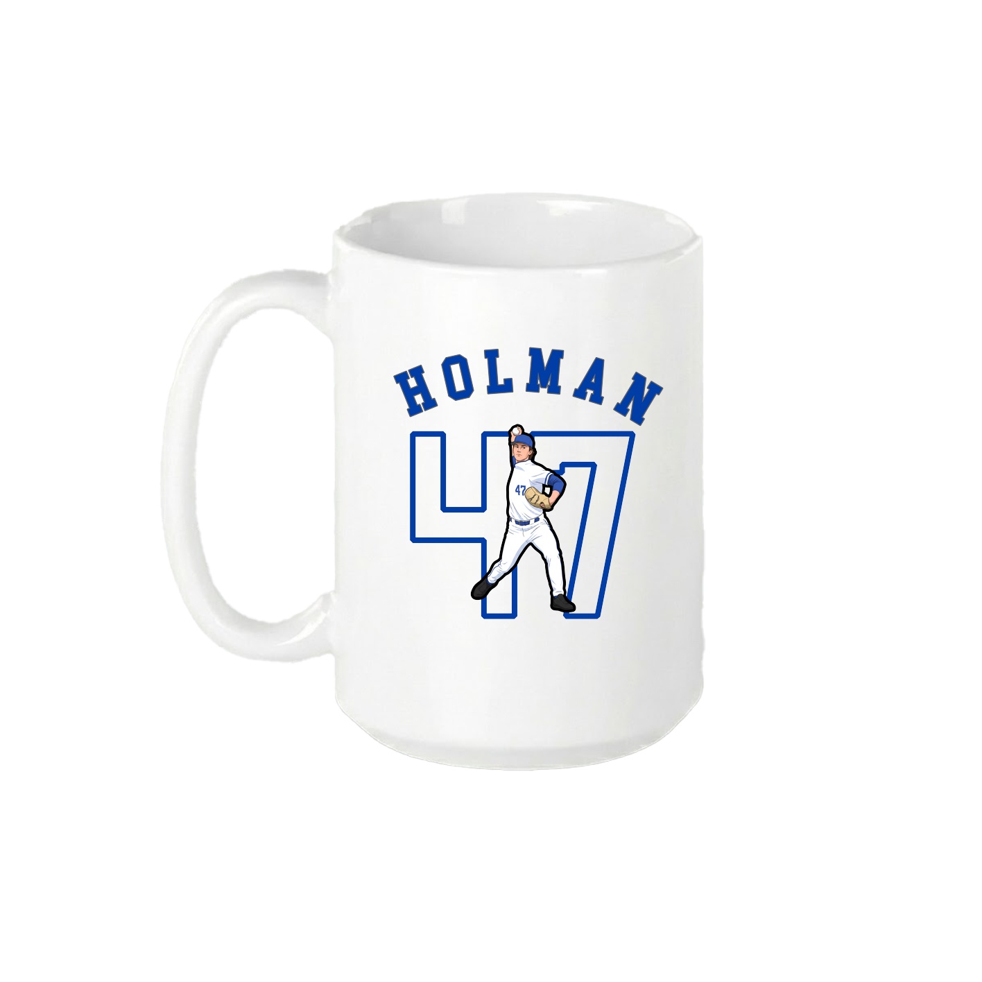 15oz Coffee Mug — Shirsey Arch in White