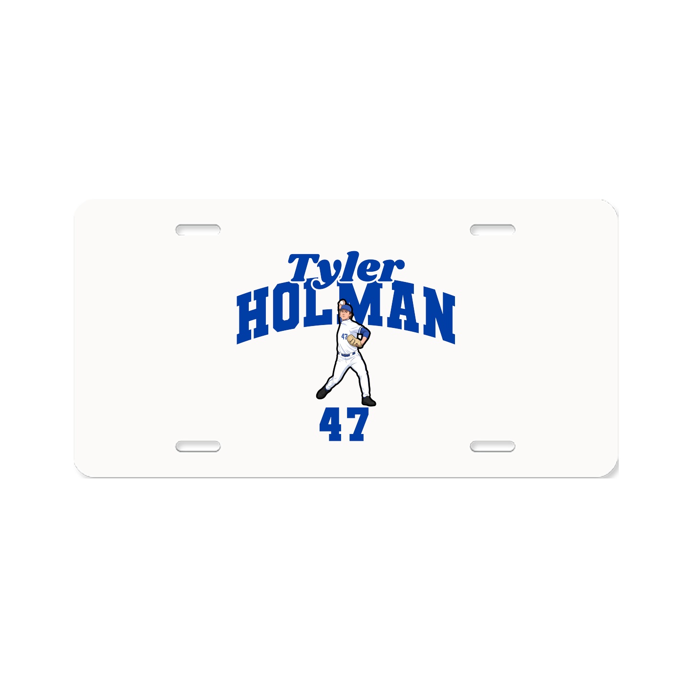 License Plate — Signature Arch in Classic