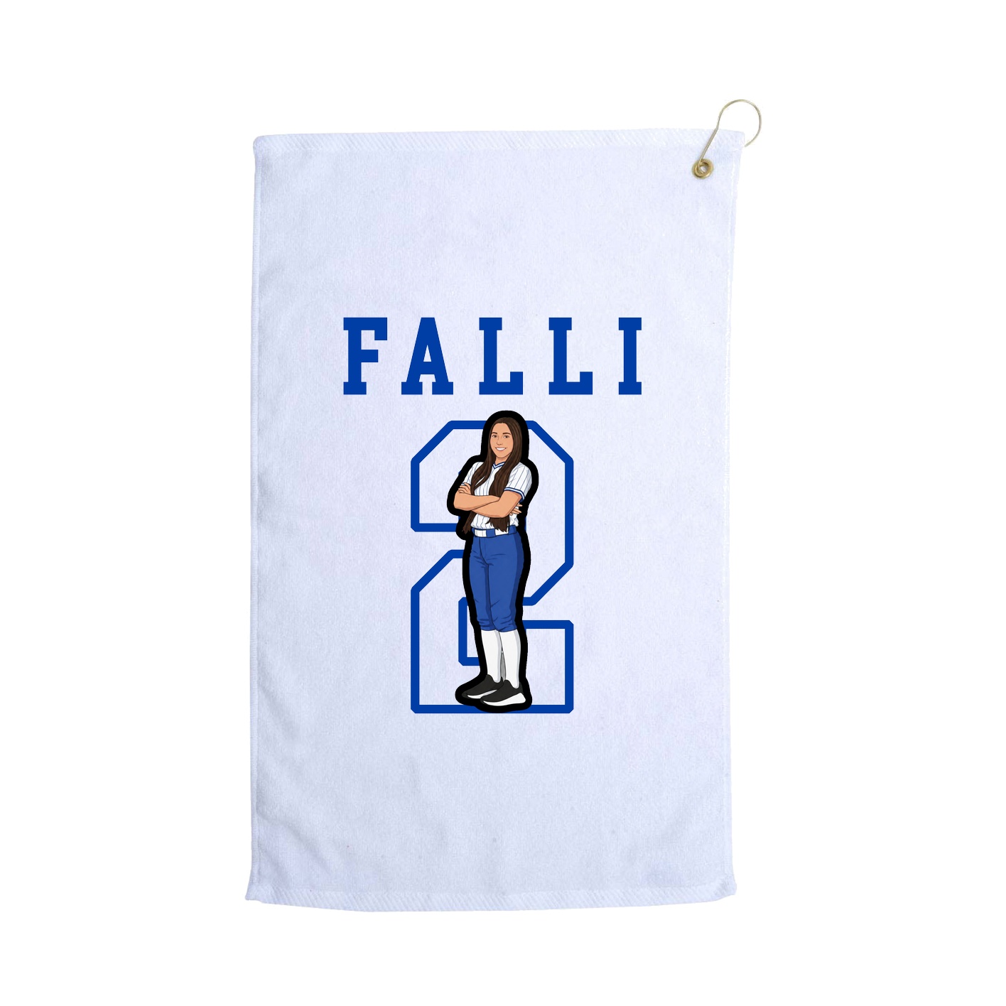 Golf Towel — Shirsey in White