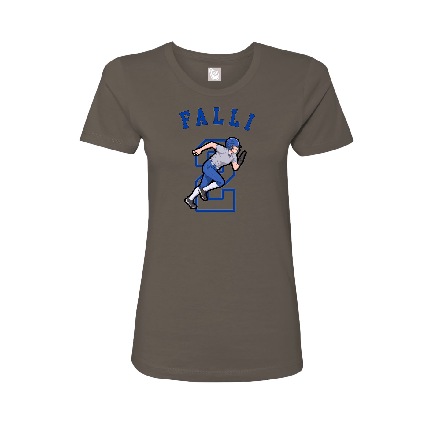 Fitted Women's Tee — Shirsey Arch in Grey