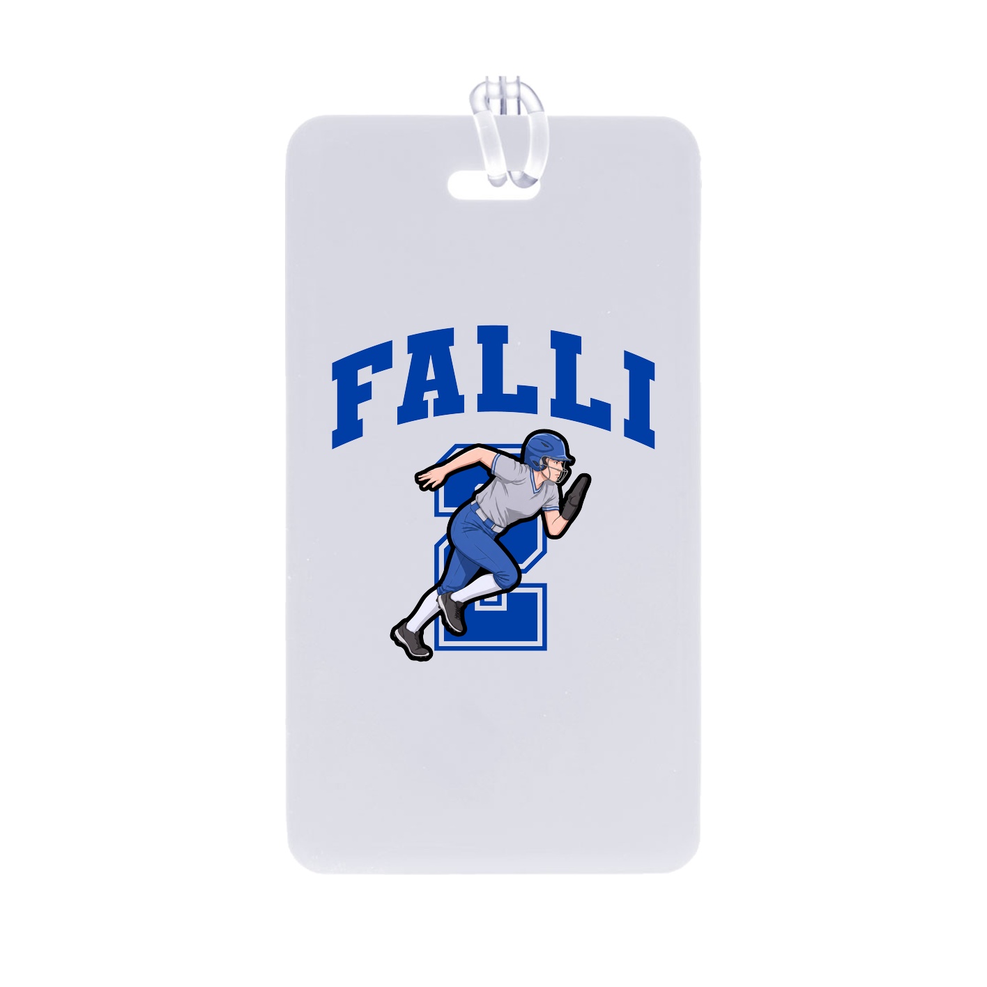 Bag Tag — Number in Classic