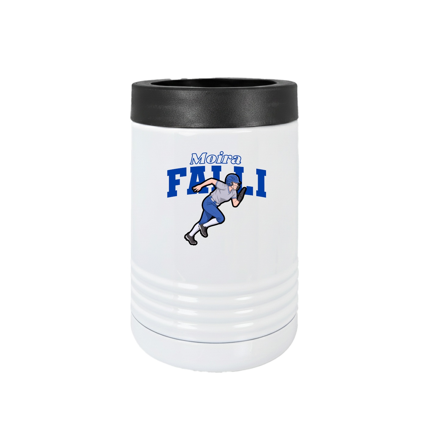 Beverage Holder — Name Arch in White