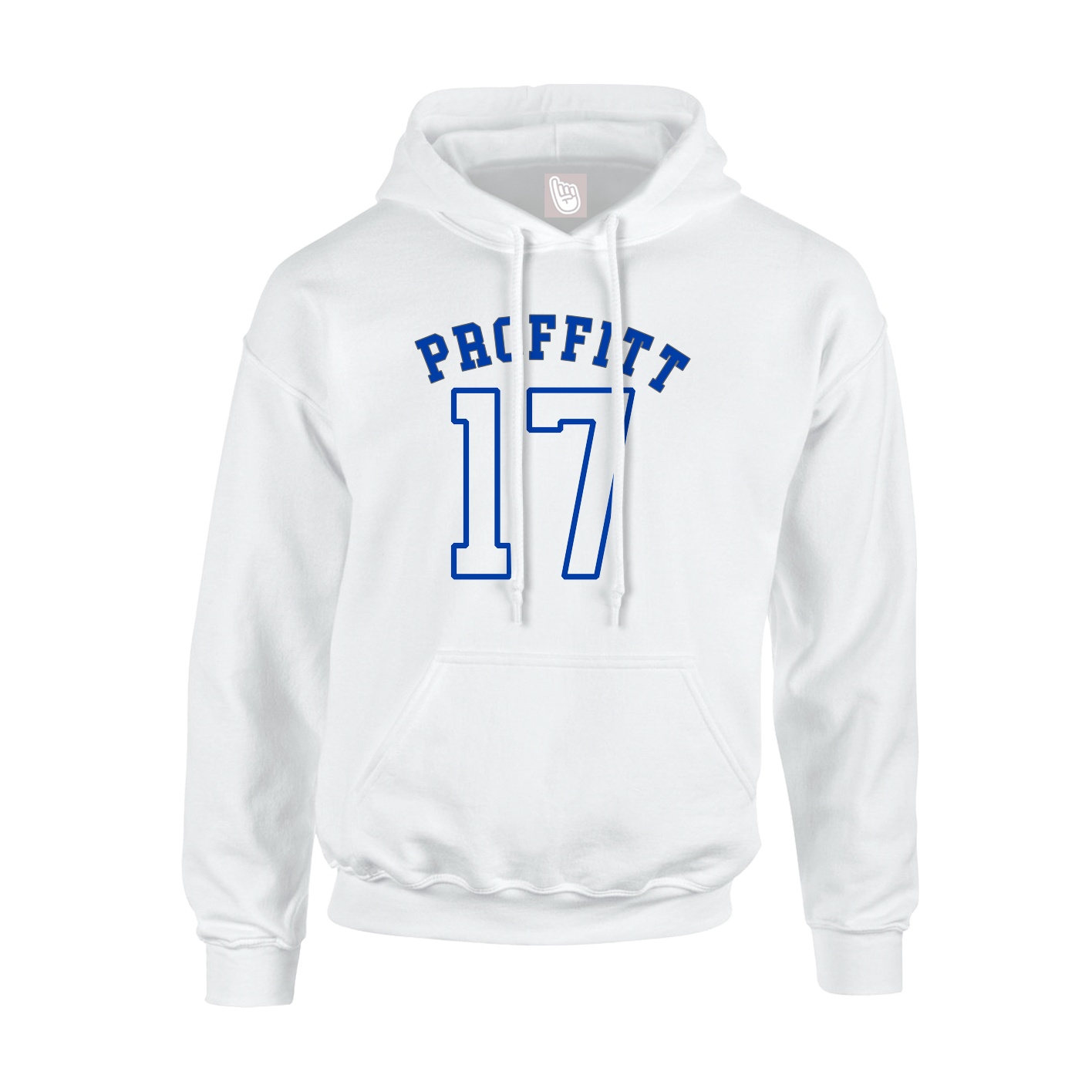 Hoodie — Shirsey Arch in White