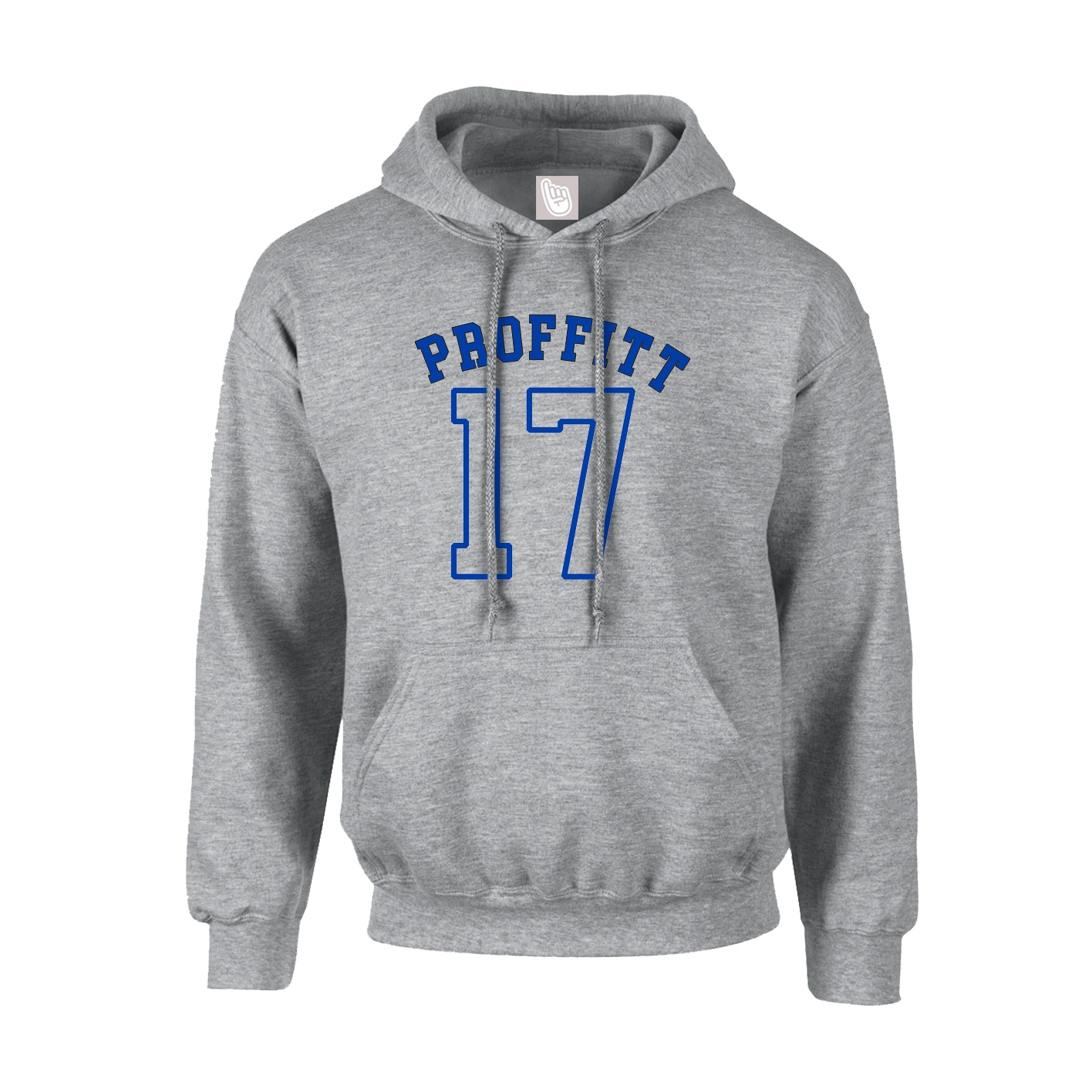 Youth Hoodie — Shirsey Arch in Grey