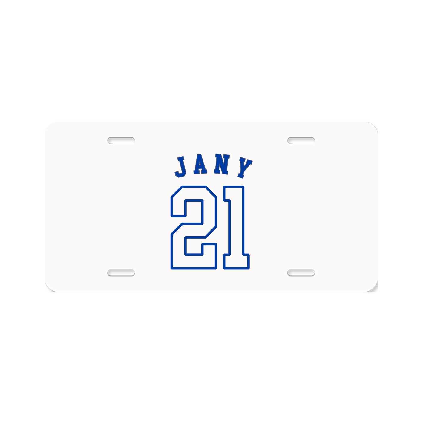 License Plate — Shirsey Arch in Classic