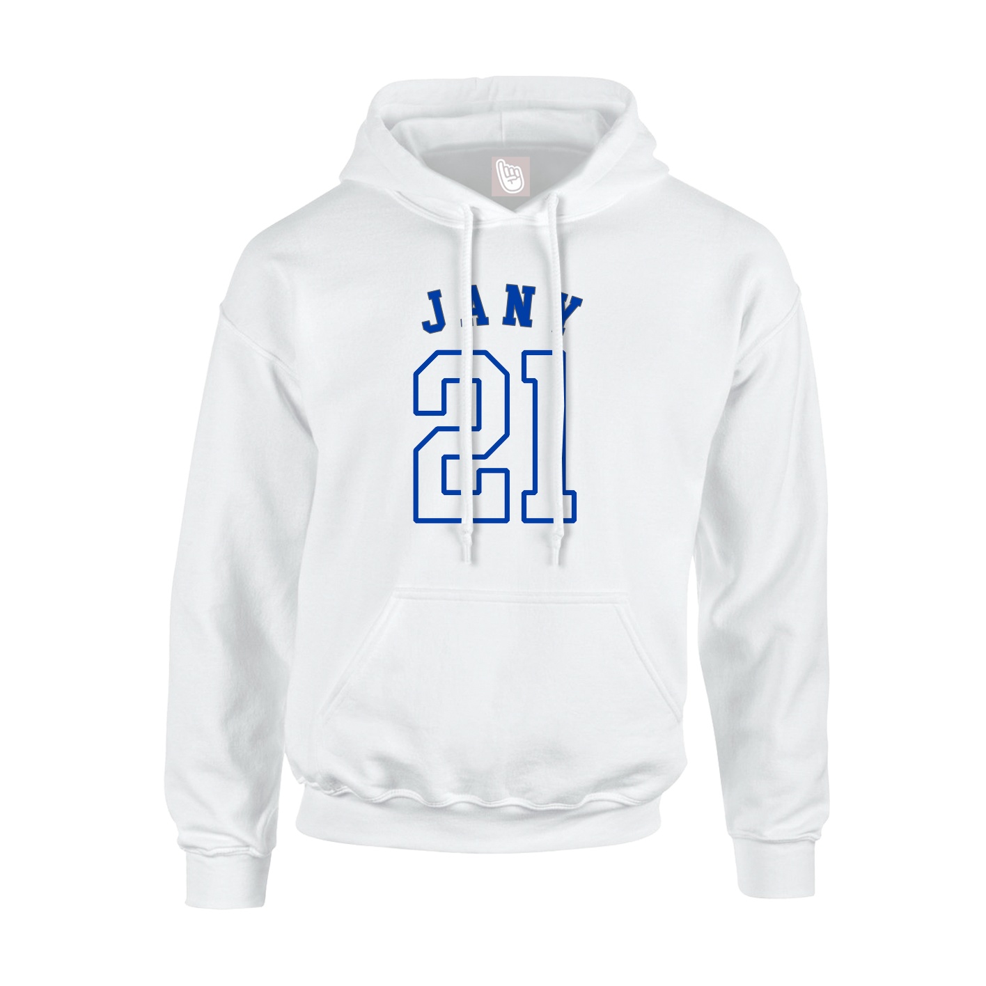 Hoodie — Shirsey Arch in White