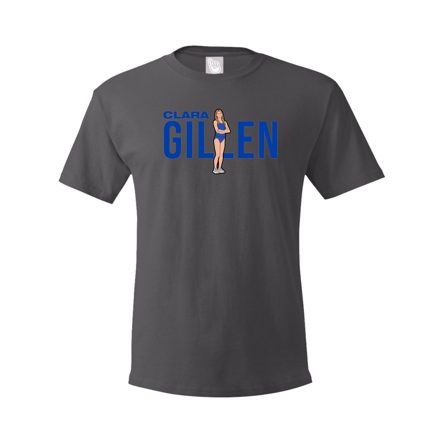 Tee — Player Name in Grey