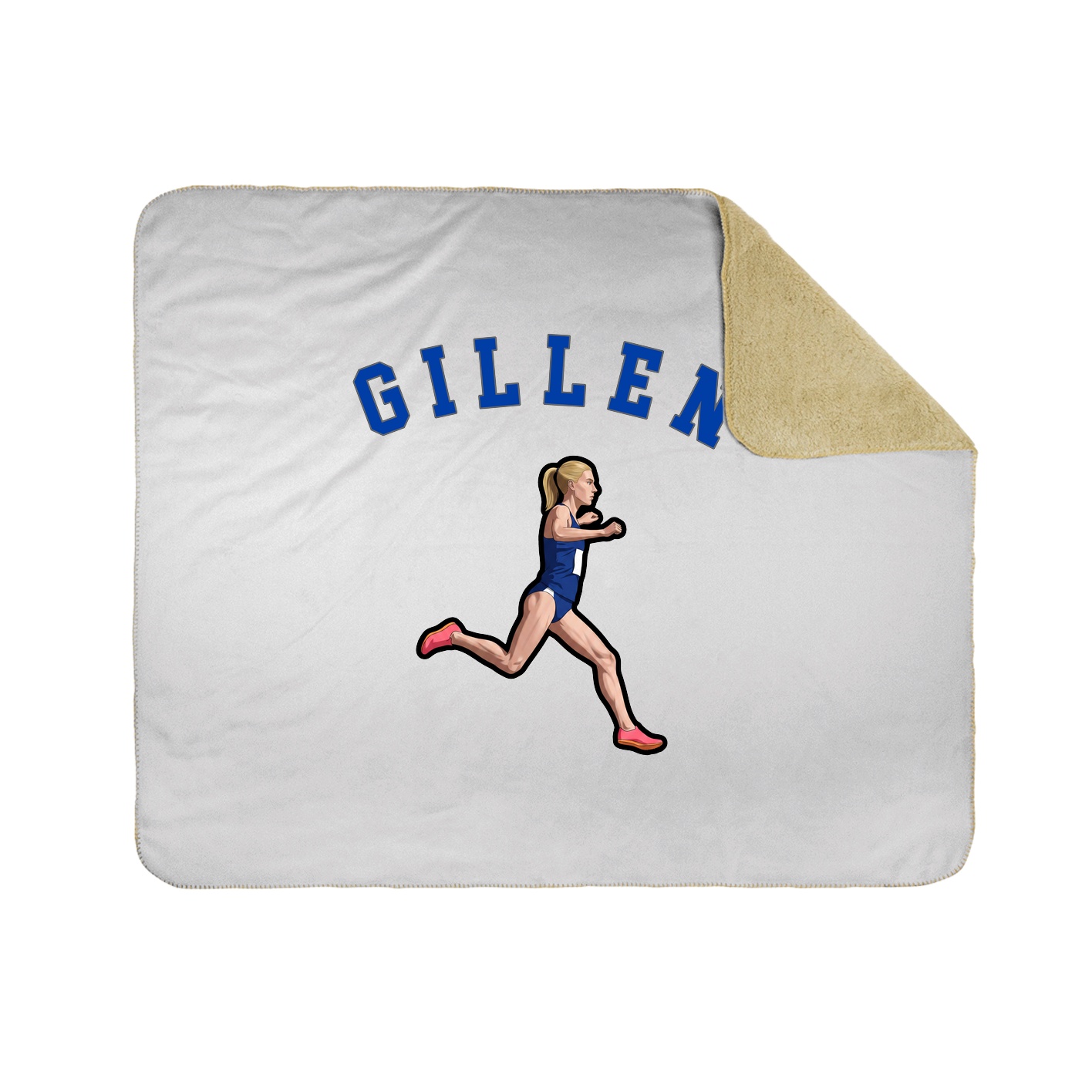Throw Blanket — Shirsey Arch in White