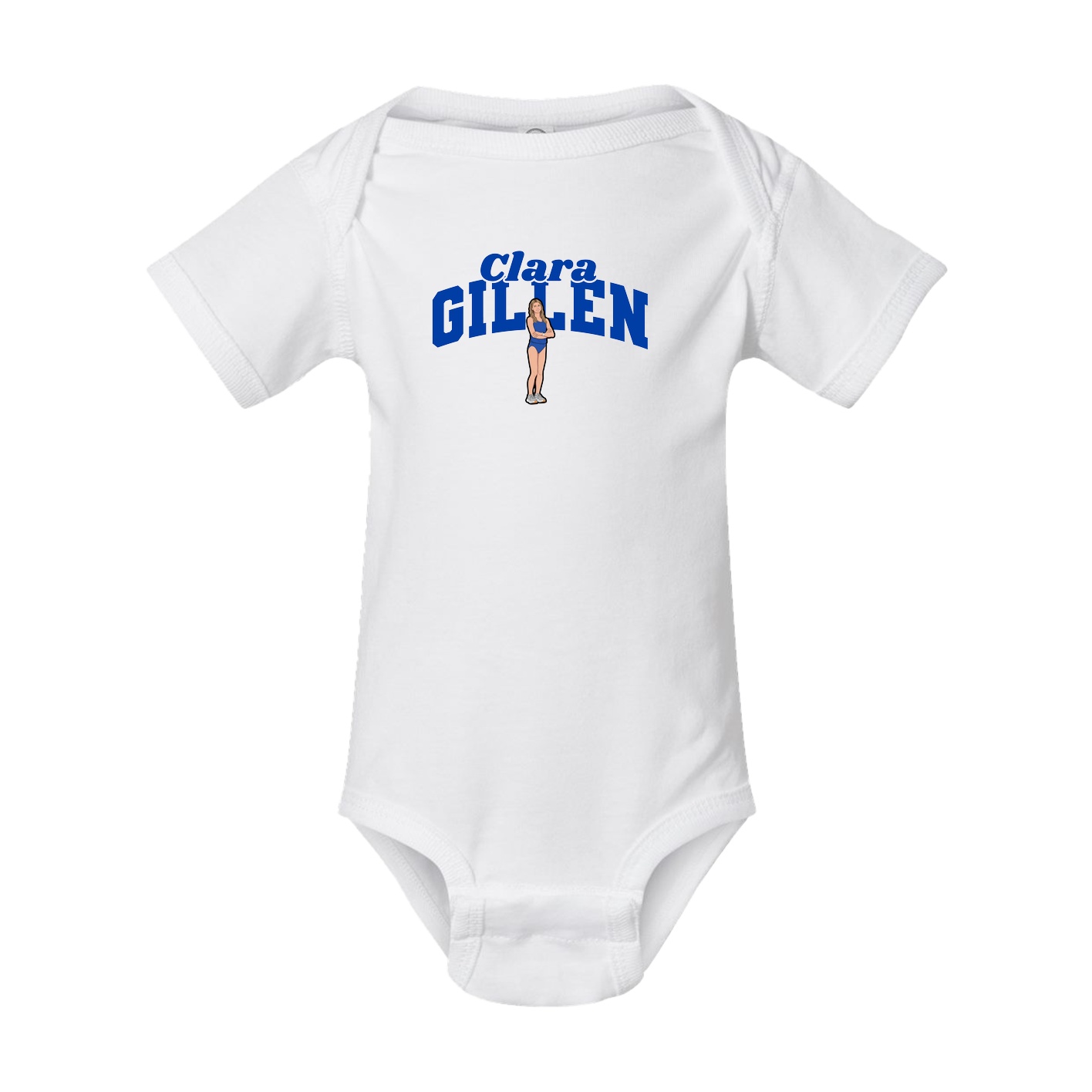 Baby Onesie — Signature Arch in White