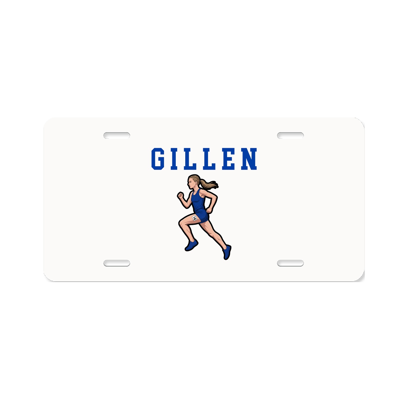 License Plate — Shirsey in Classic