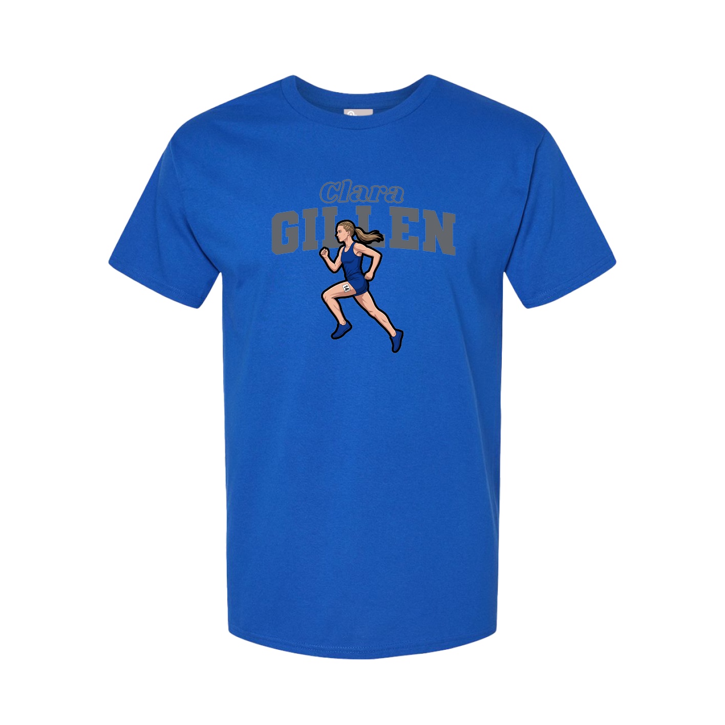 Tee — Name Arch in Royal