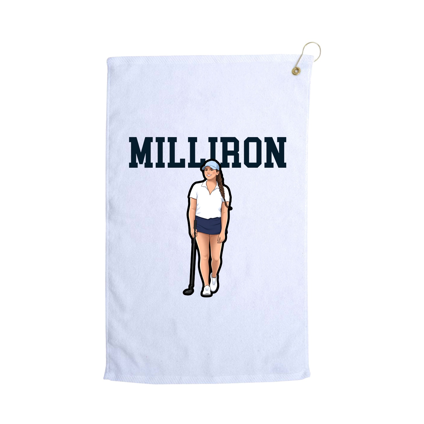 Golf Towel — Shirsey in White