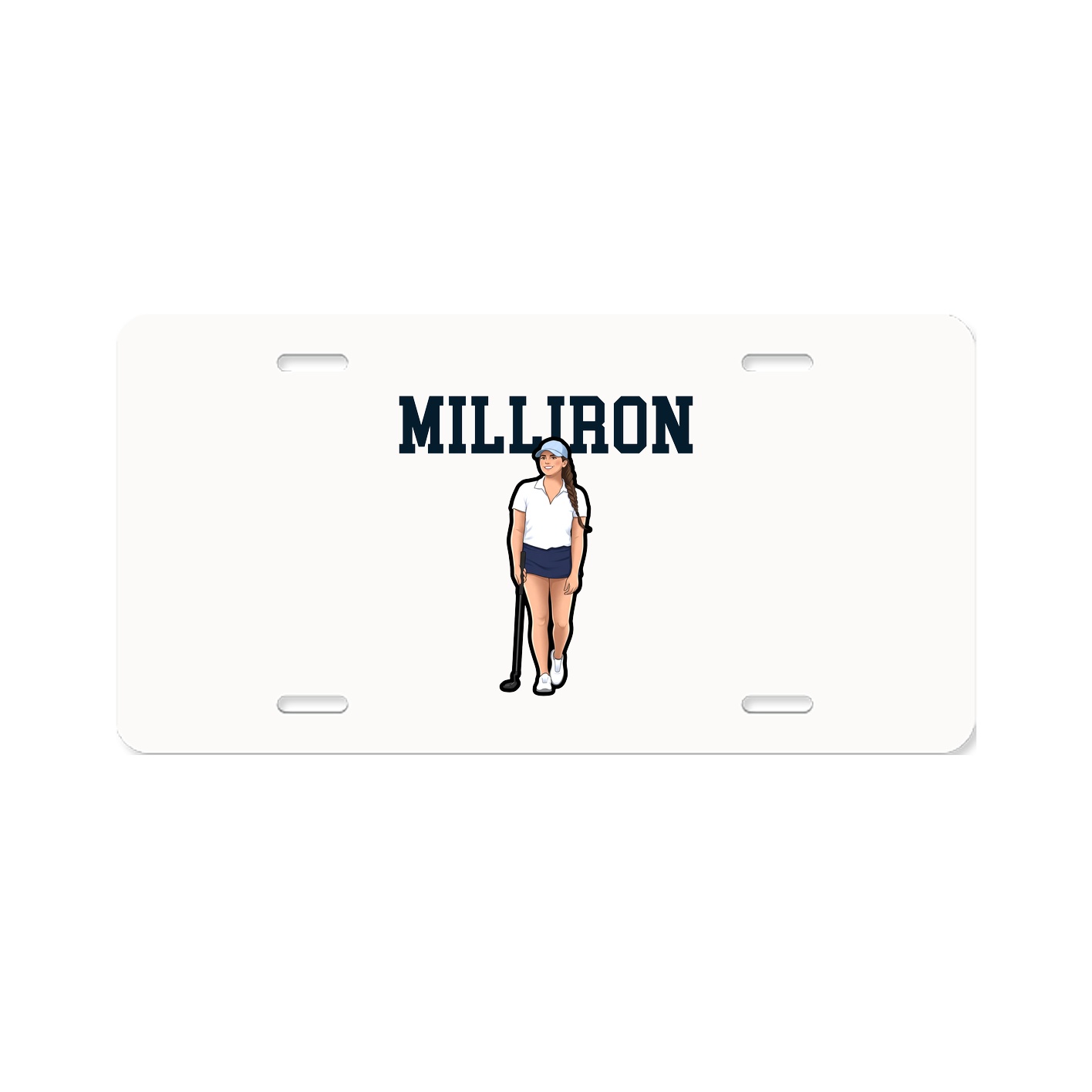 License Plate — Shirsey in Classic