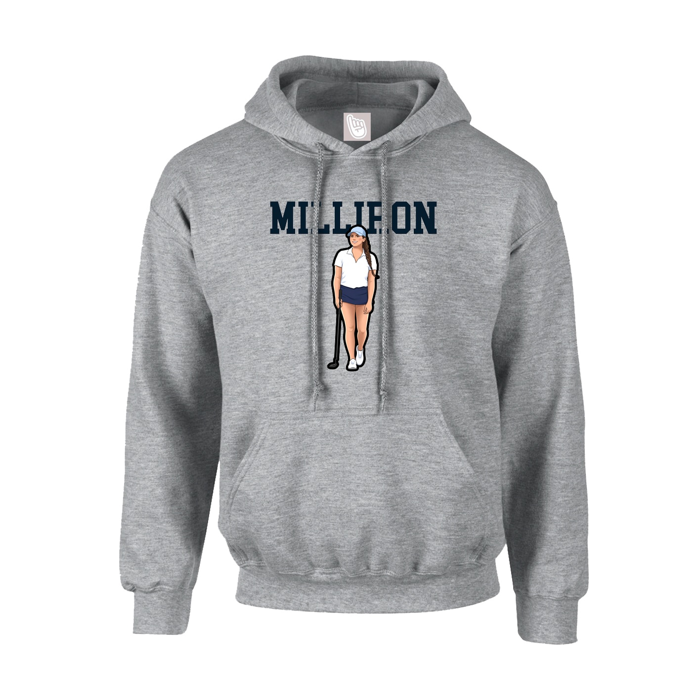Hoodie — Shirsey in Grey