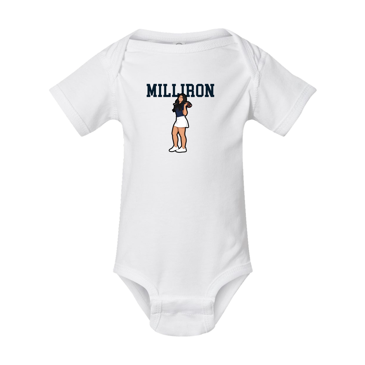 Baby Onesie — Shirsey in White