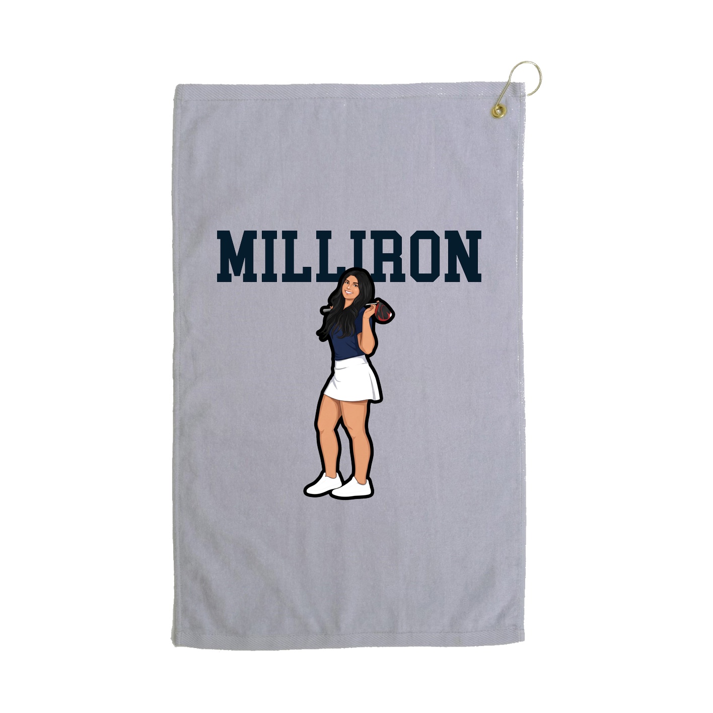 Terry Velour Golf Towel