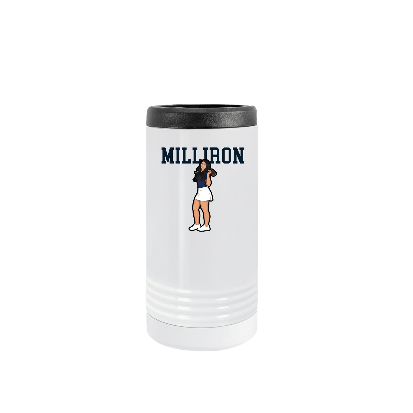 Slim Beverage Holder — Shirsey in White