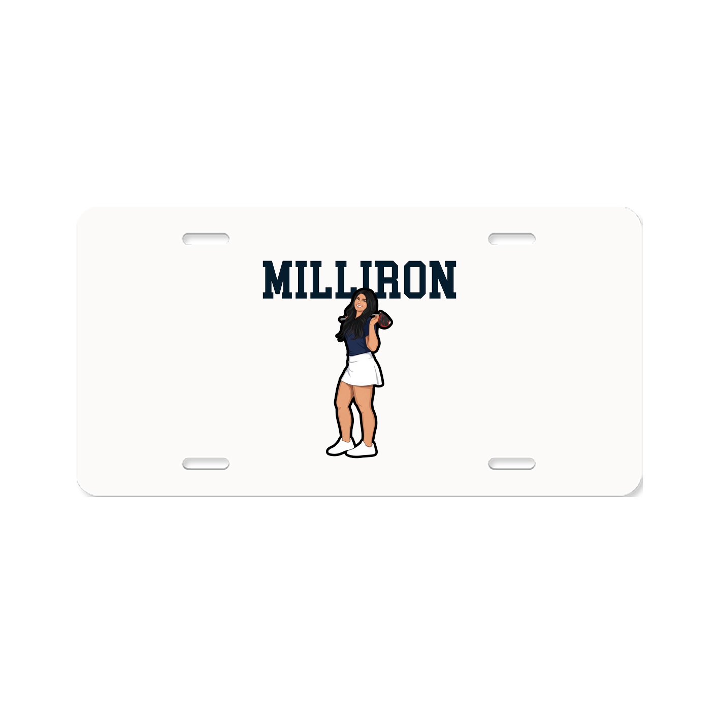 License Plate — Shirsey in Classic