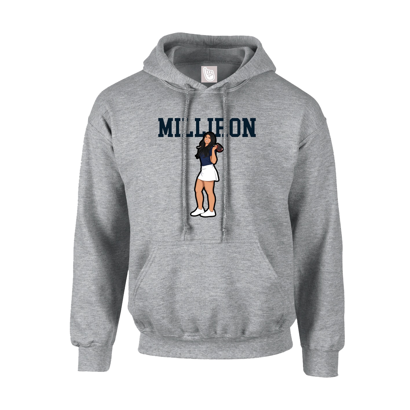 Youth Hoodie — Shirsey in Grey