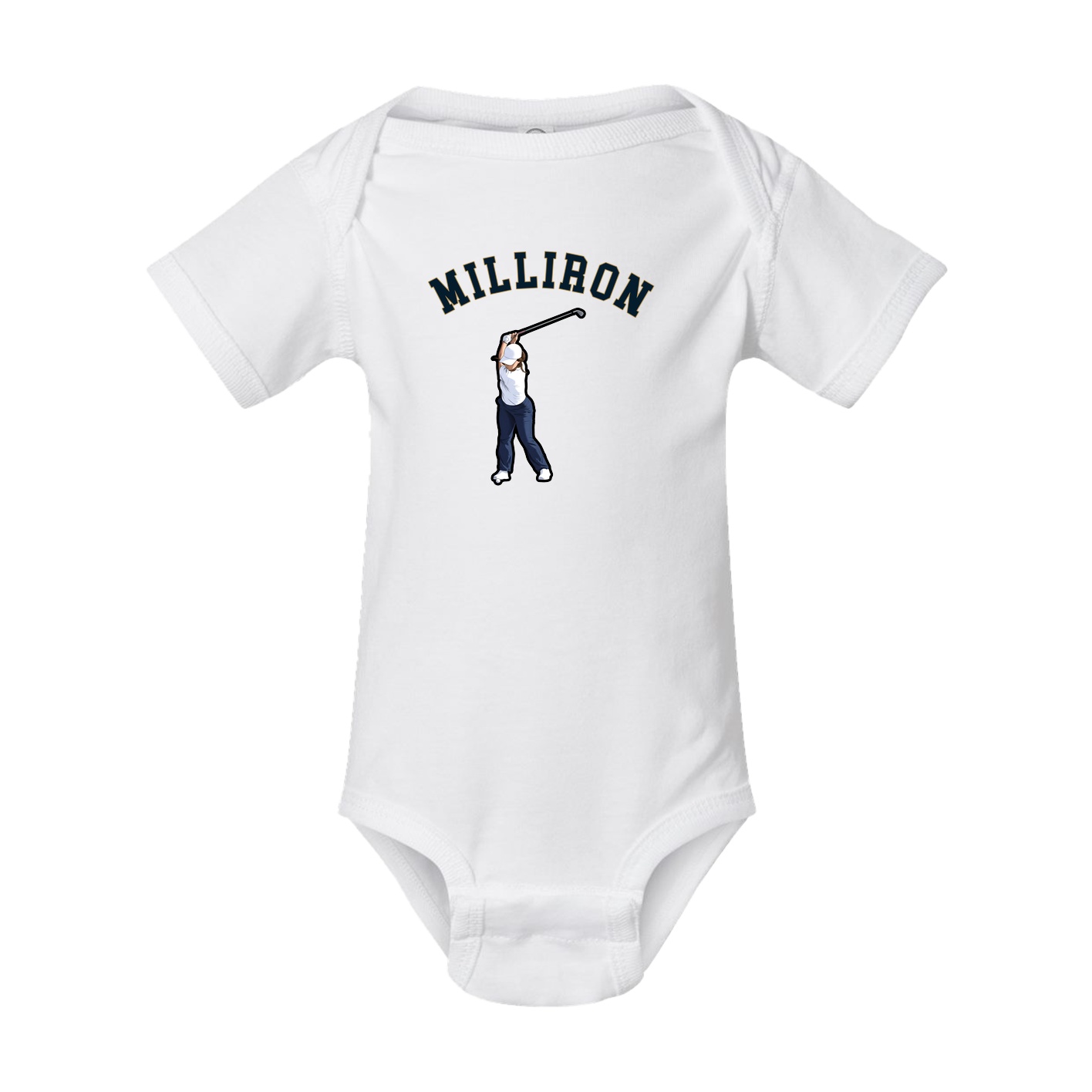 Baby Onesie — Shirsey Arch in White