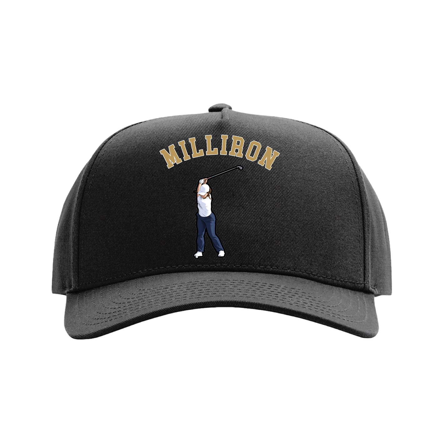 Full Fabric Five-Panel Champ Cap