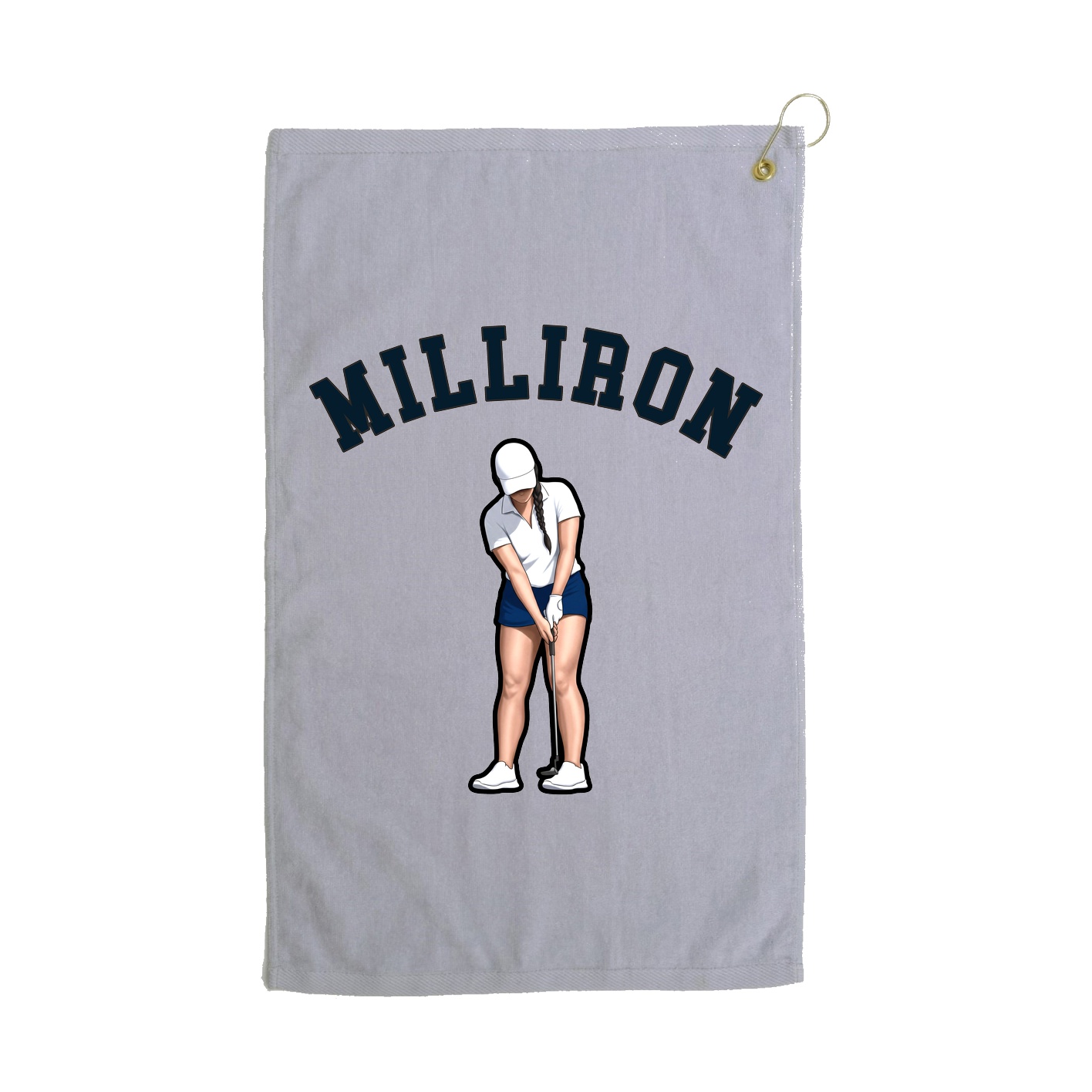 Golf Towel — Shirsey Arch in Grey