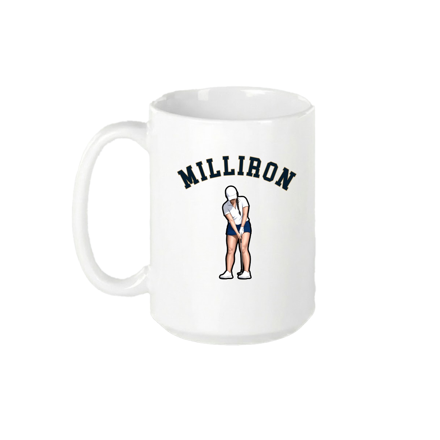 15oz Coffee Mug — Shirsey Arch in White