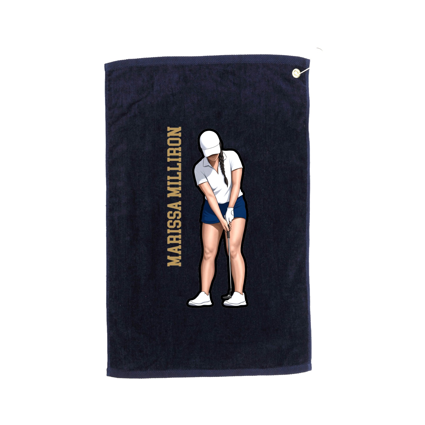 Terry Velour Golf Towel