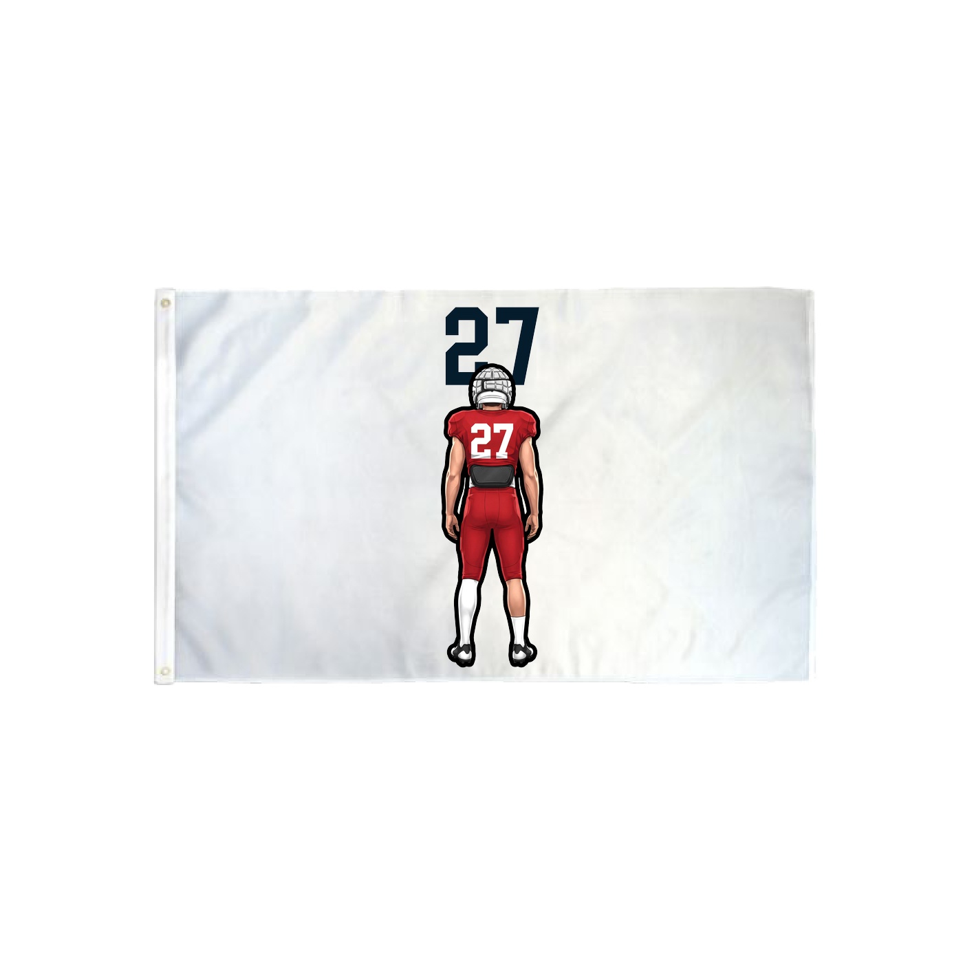 3x5 Flag — Number Top in Classic