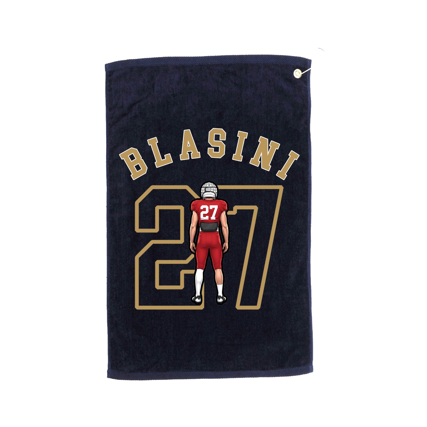 Golf Towel — Shirsey Arch in Navy