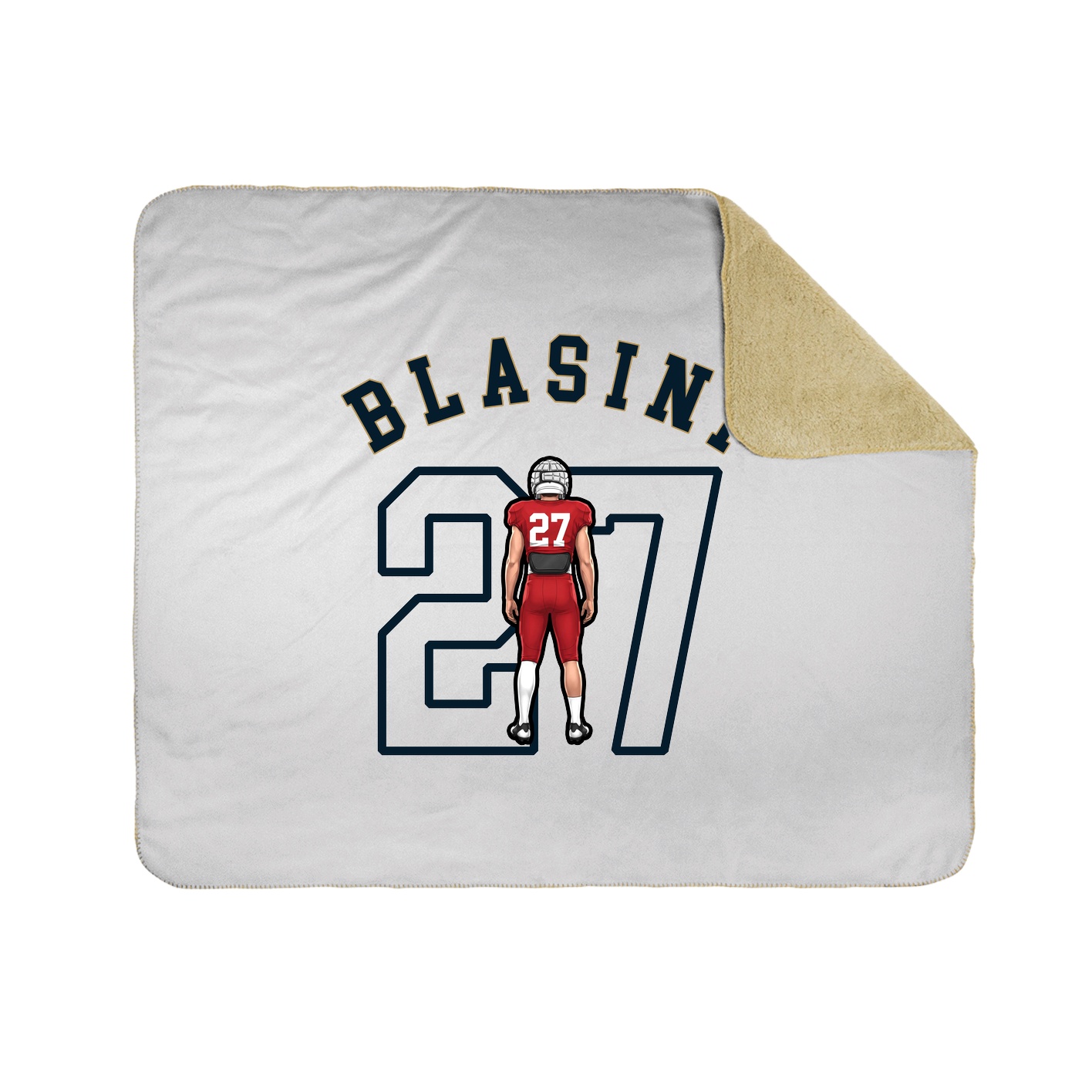 Throw Blanket — Shirsey Arch in White