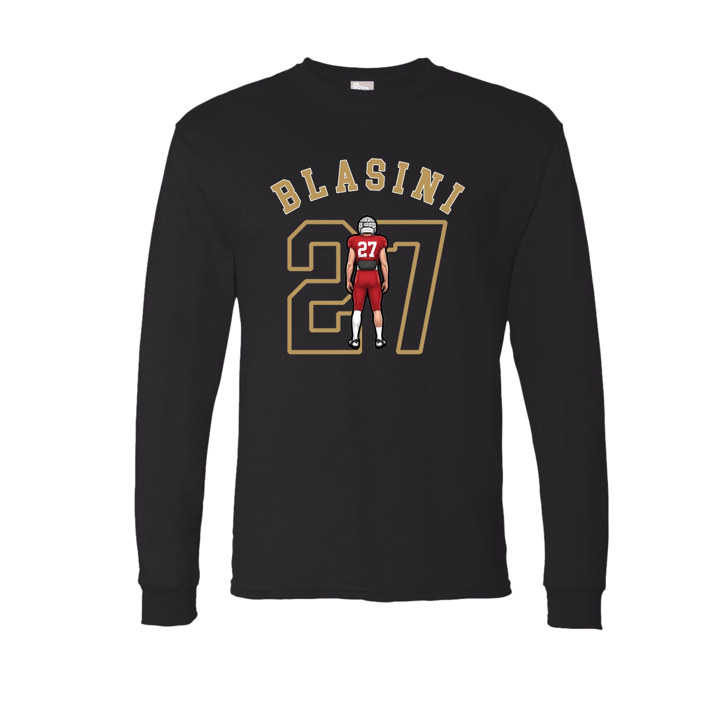 Long Sleeve Tee — Shirsey Arch in Black