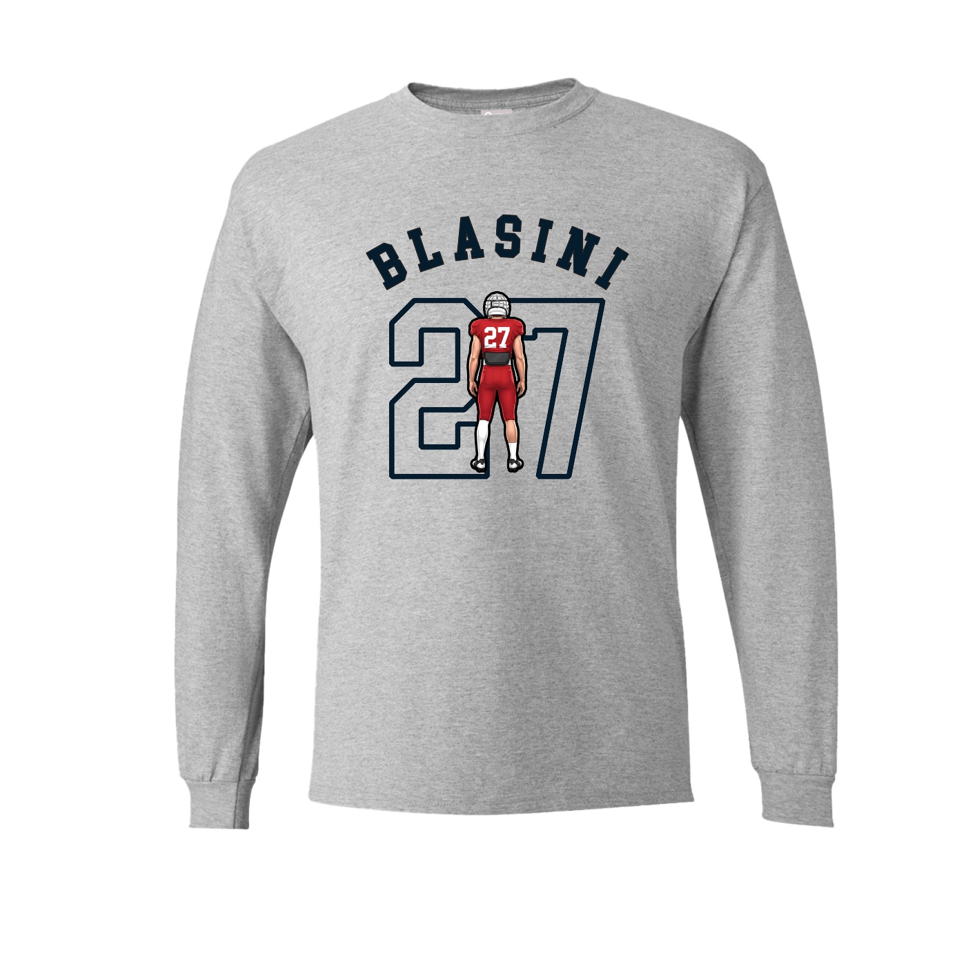 Long Sleeve Tee — Shirsey Arch in Grey