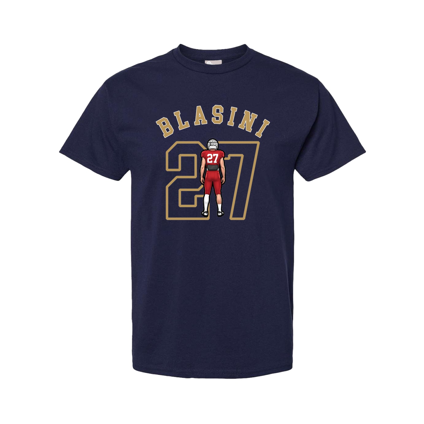 Youth Tee — Shirsey Arch in Navy