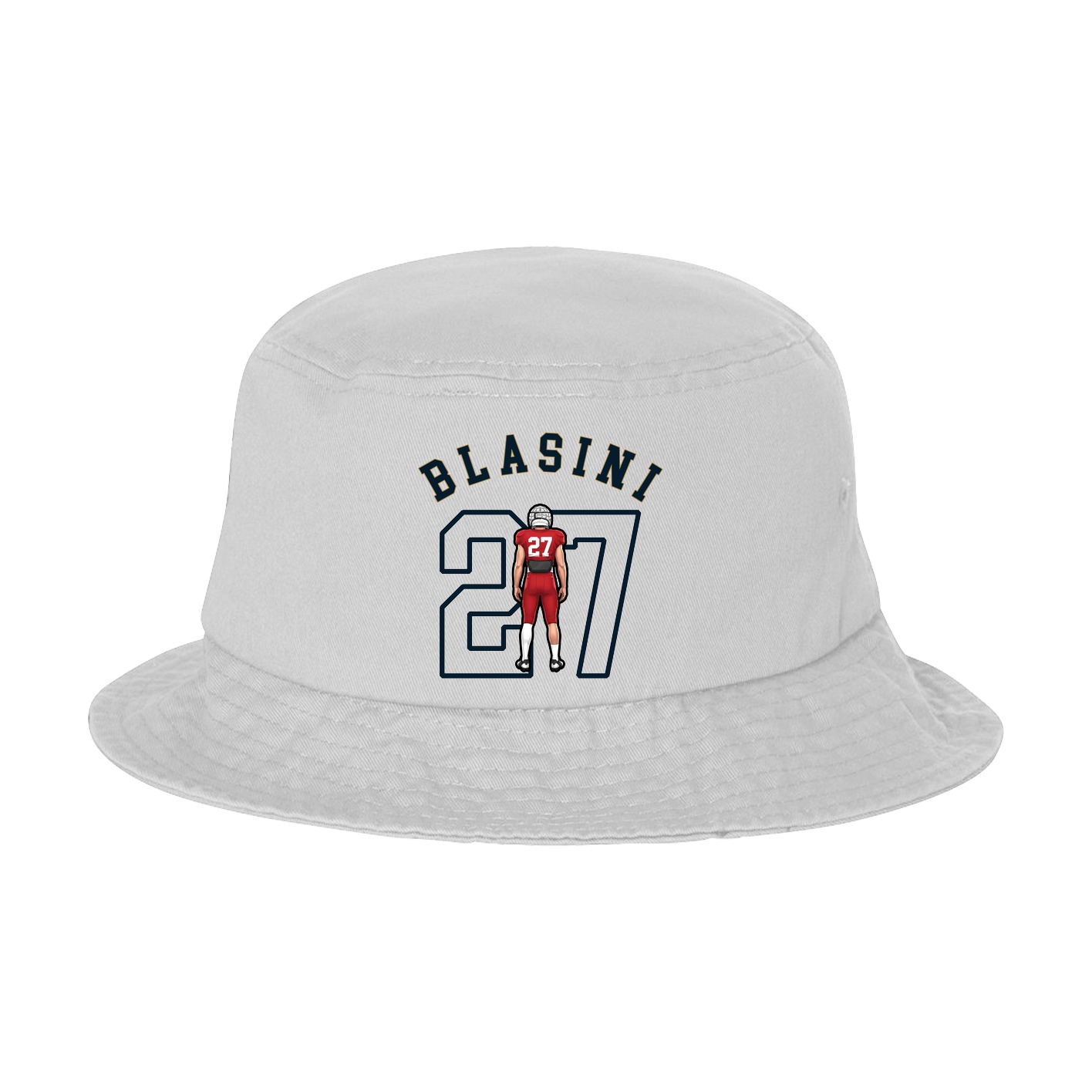 Bucket Cap — Shirsey Arch in White