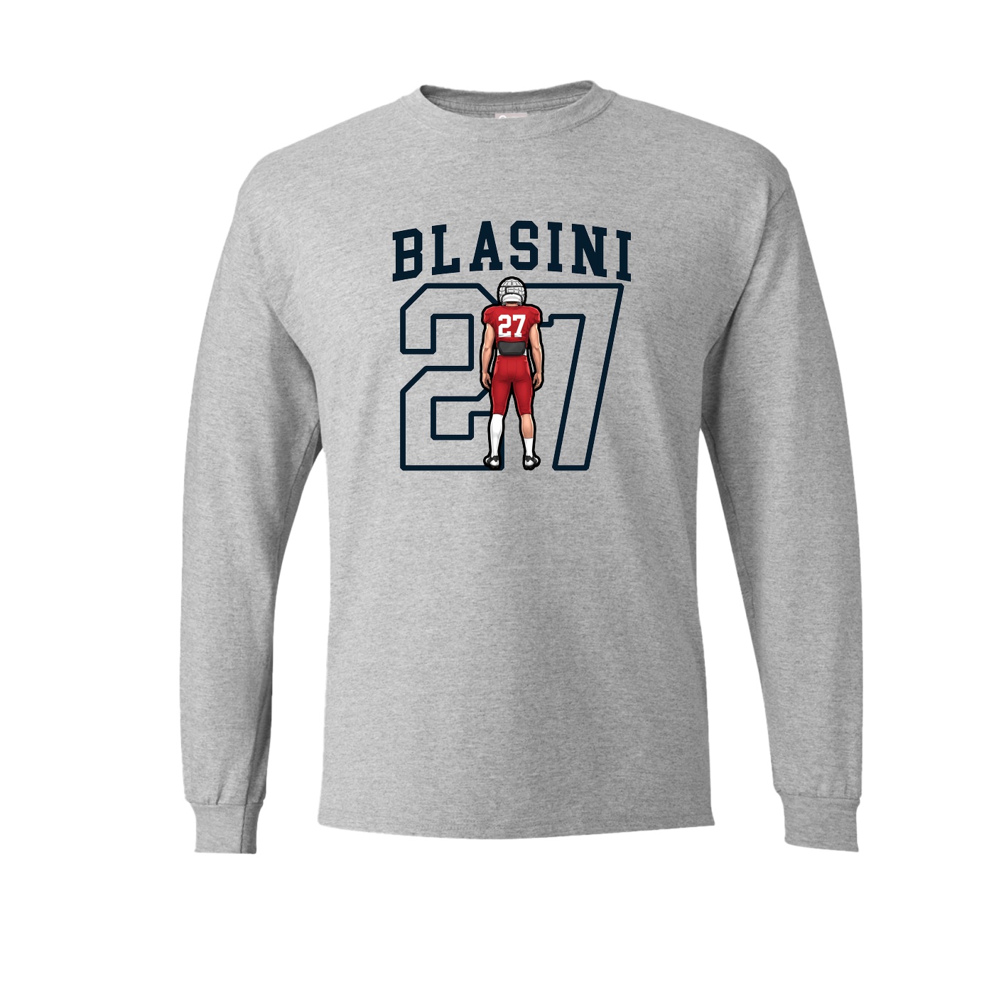 Long Sleeve Tee — Shirsey in Grey