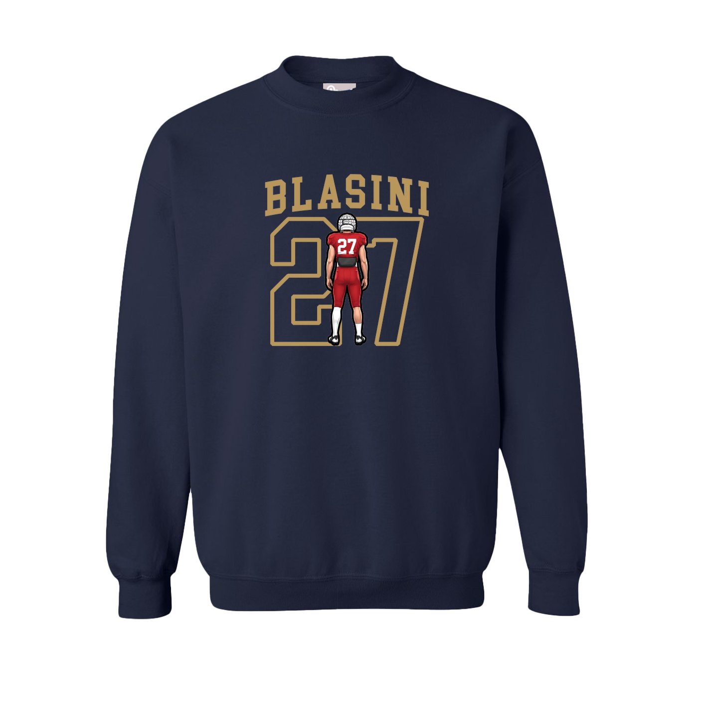 Fleece Crew — Shirsey in Navy