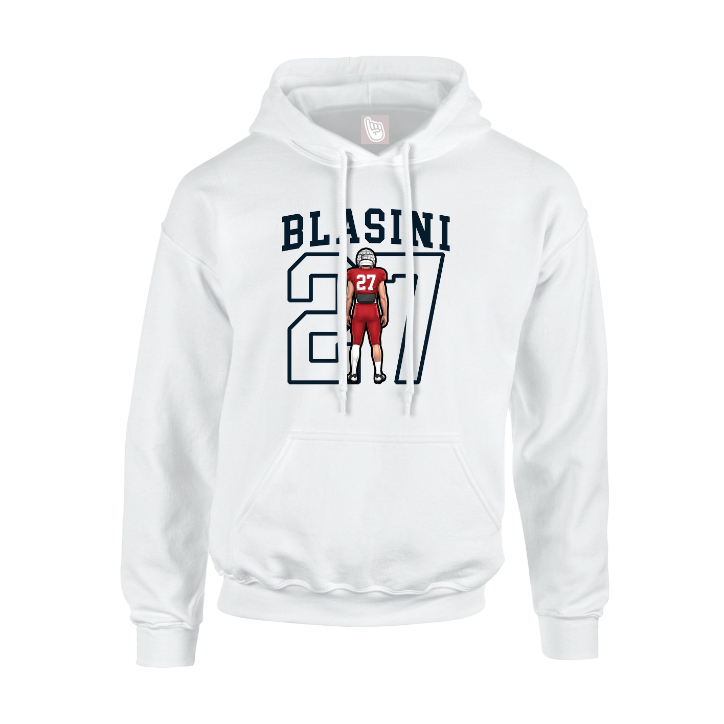 Youth Hoodie — Shirsey in White
