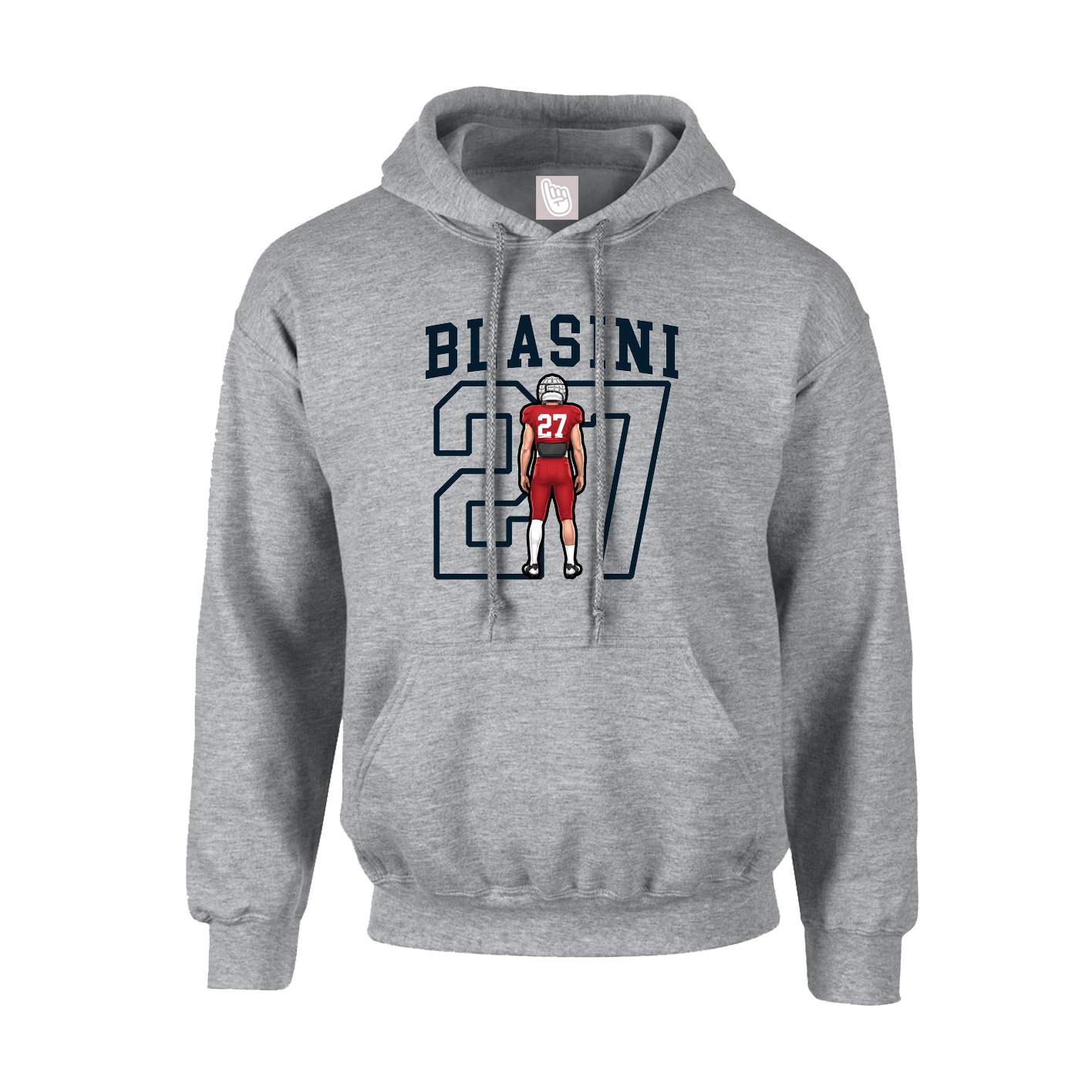 Youth Hoodie — Shirsey in Grey