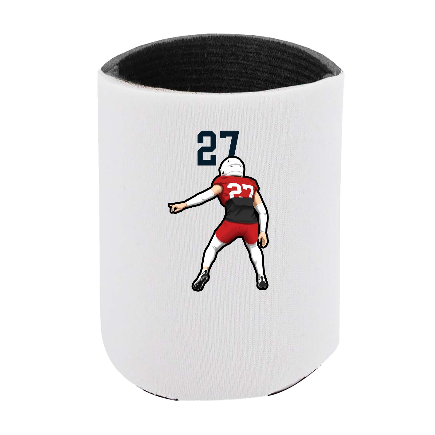 Can Holder — Number Top in White