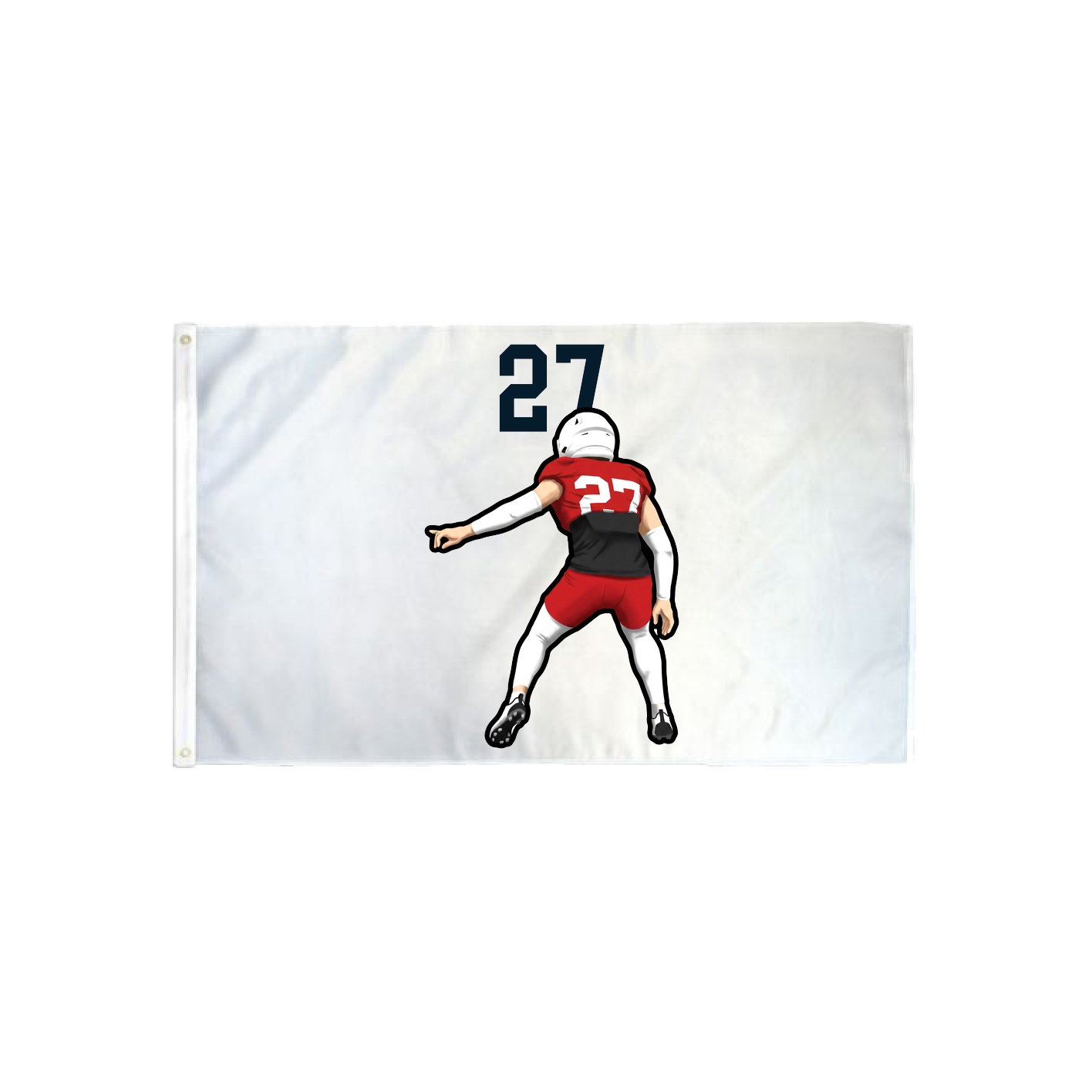 3x5 Flag — Number Top in Classic