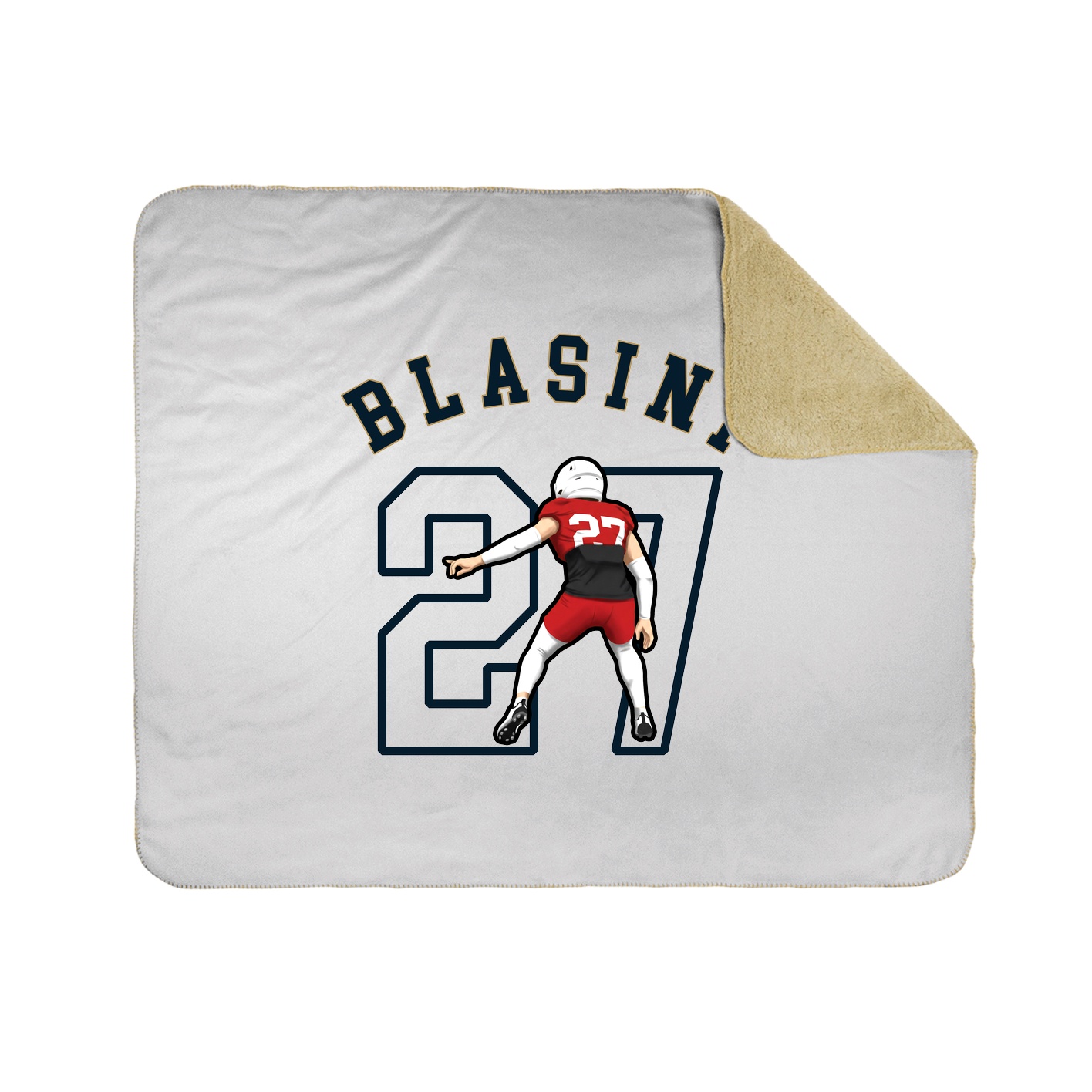 Throw Blanket — Shirsey Arch in White