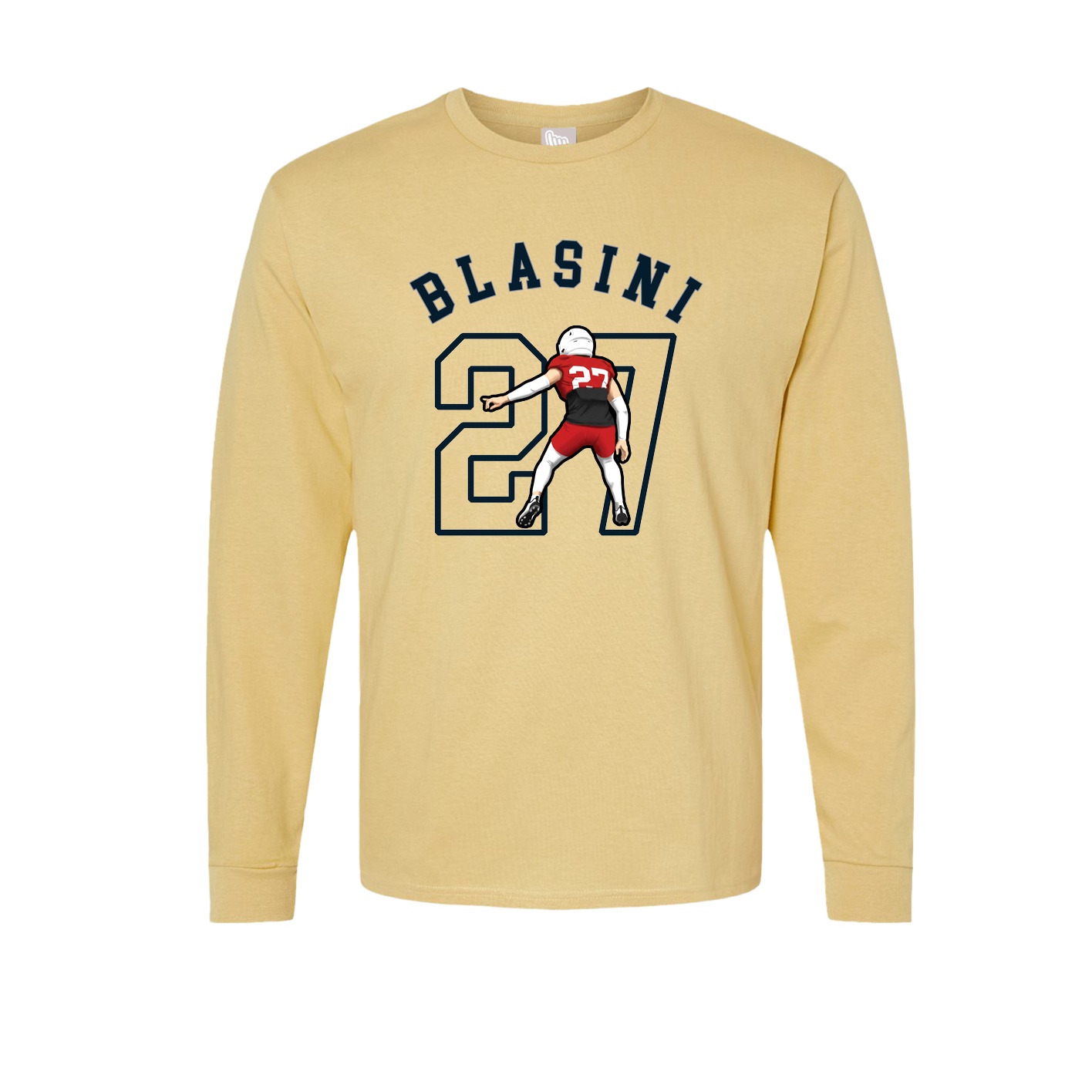 Long Sleeve Tee — Shirsey Arch in Vegas Gold