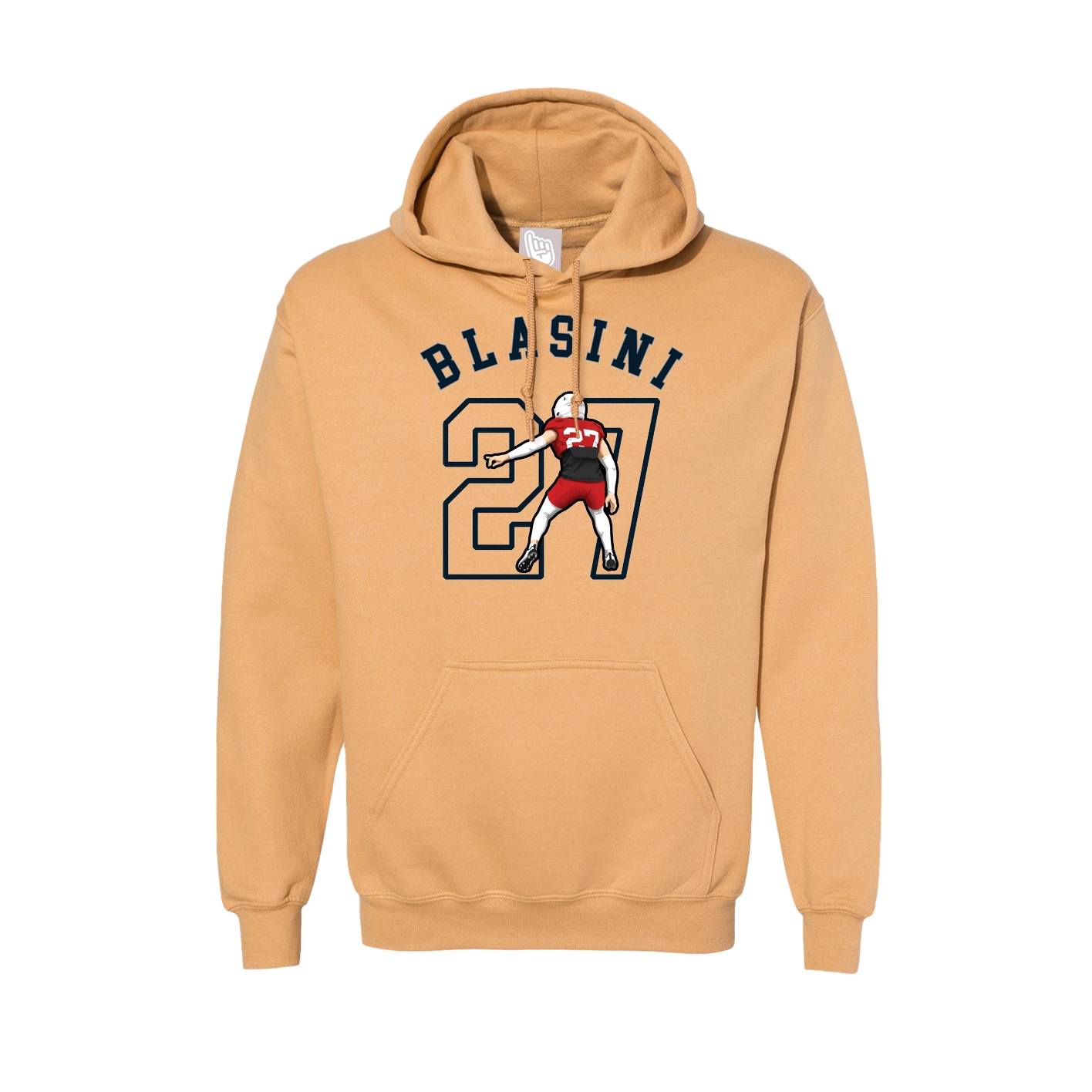 Hoodie — Shirsey Arch in Vegas Gold