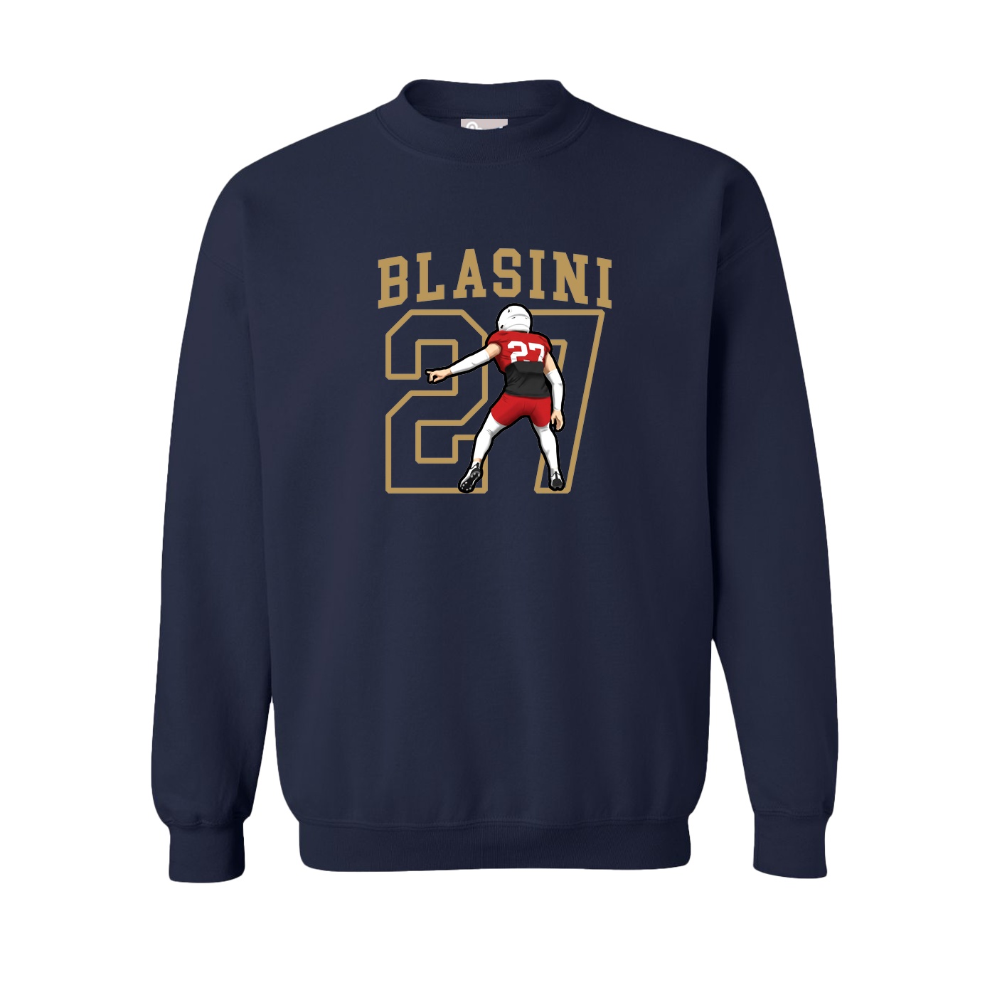 Fleece Crew — Shirsey in Navy