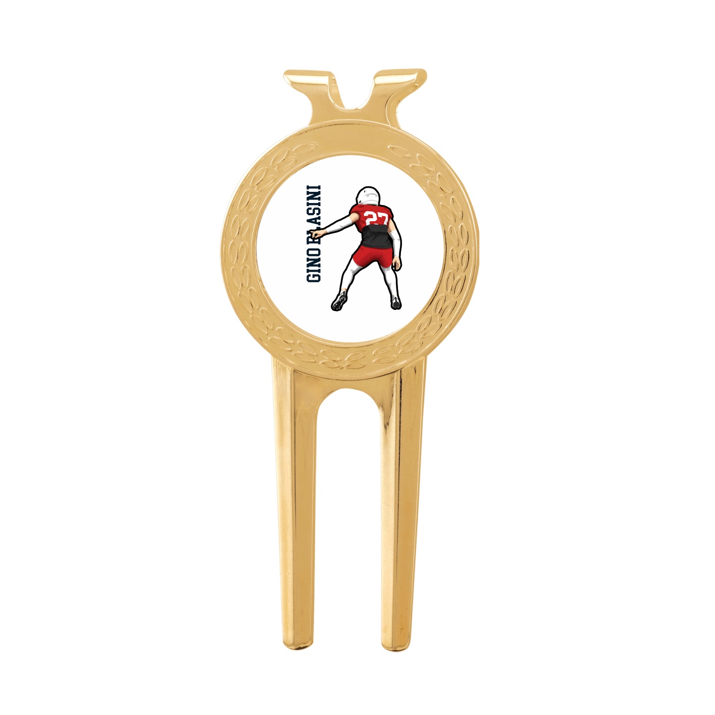 Divot Tool with Ball Marker — Name Vertical in Classic