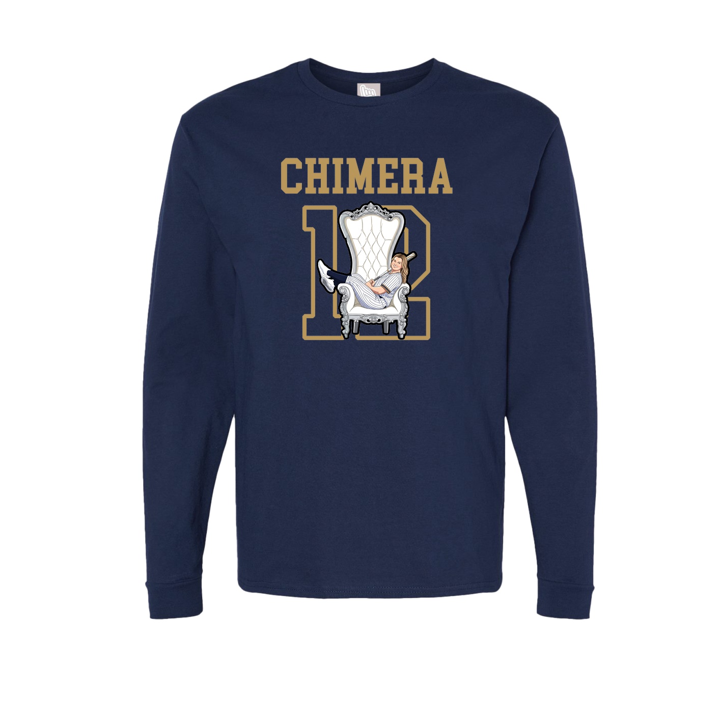 Long Sleeve Tee — Shirsey in Navy