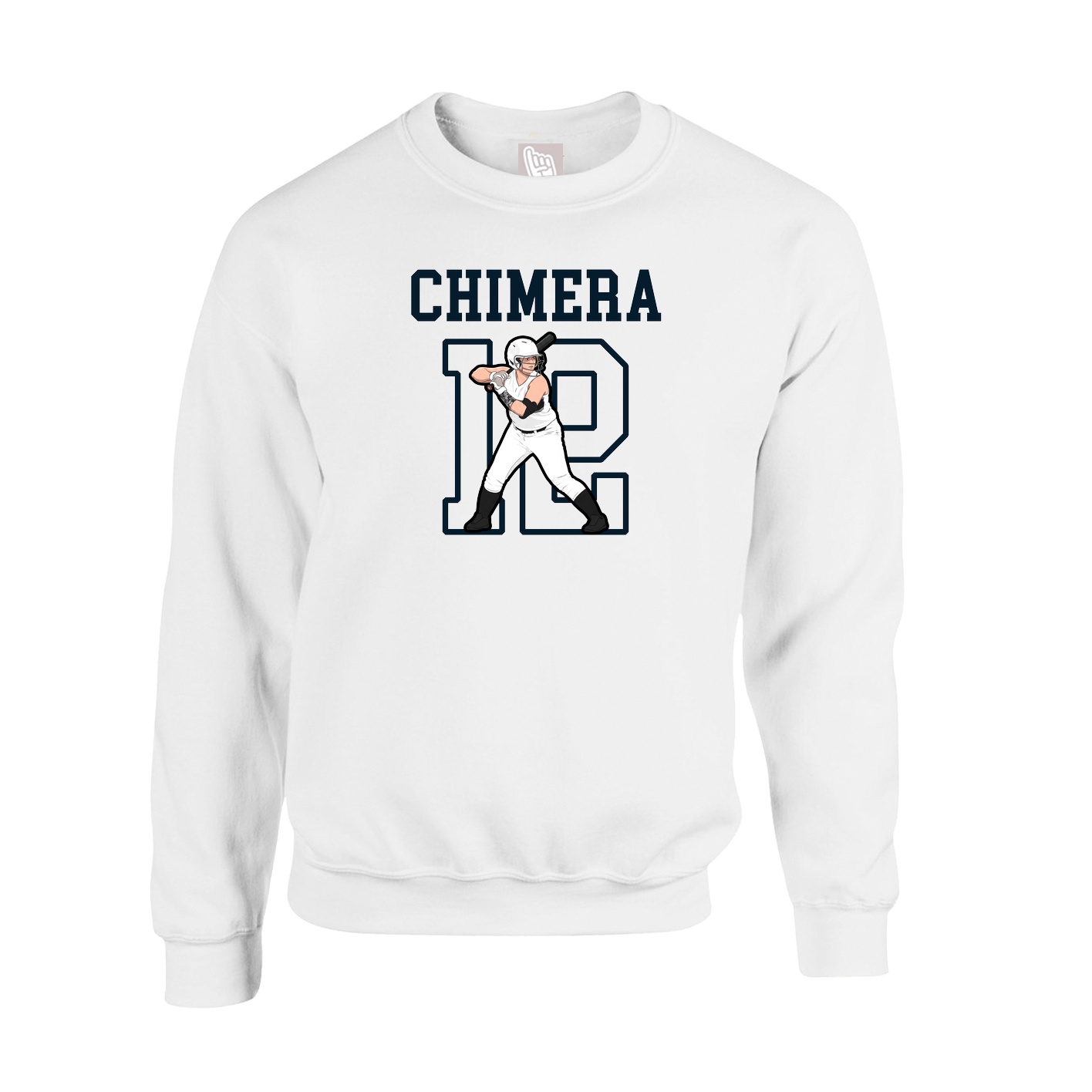 Fleece Crew — Shirsey in White