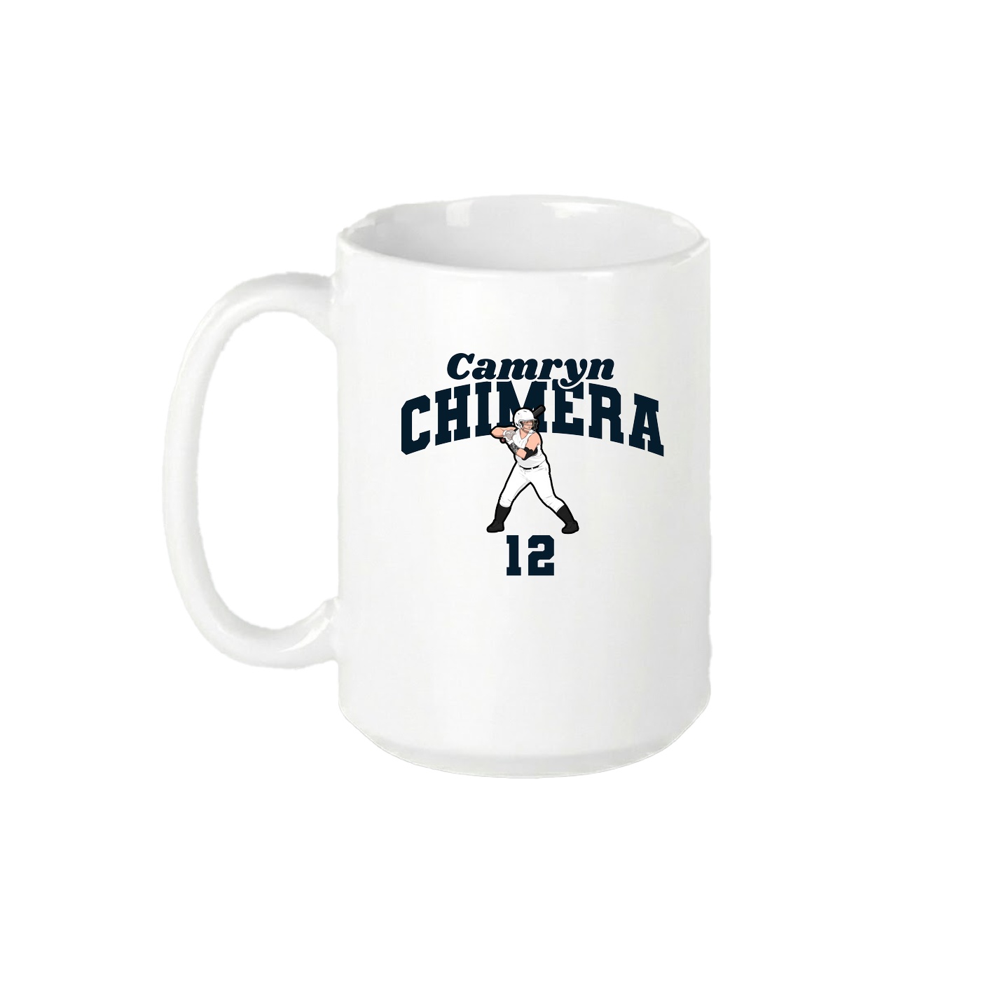 15oz Coffee Mug — Signature Arch in White