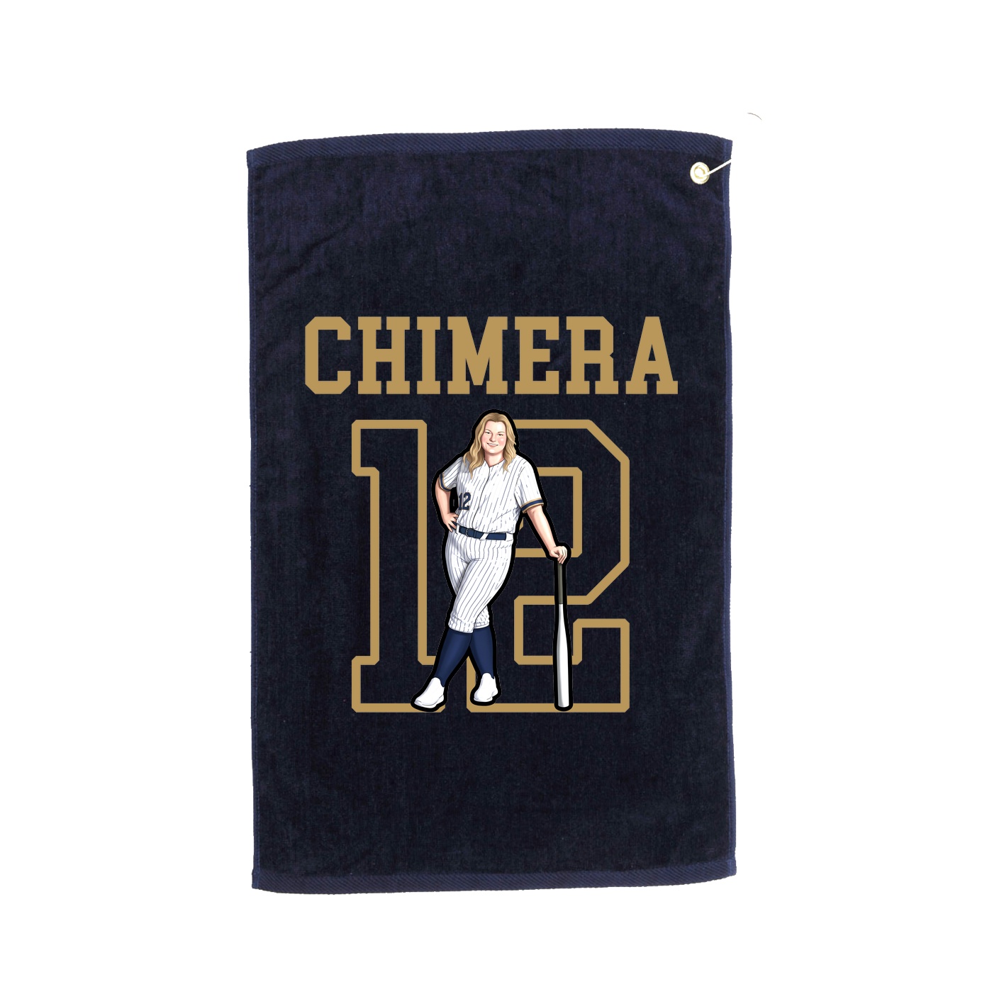 Golf Towel — Shirsey in Navy